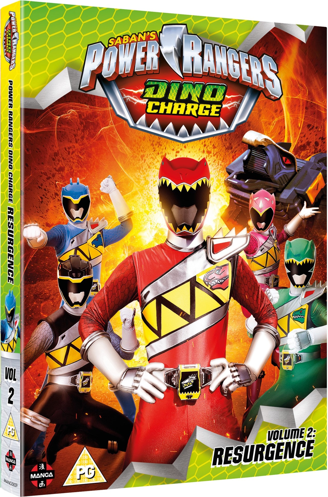 Power Ranger Dino Charge Saison 2 Power Rangers Dino Charge: Volume 2 - Resurgence | DVD | Free shipping