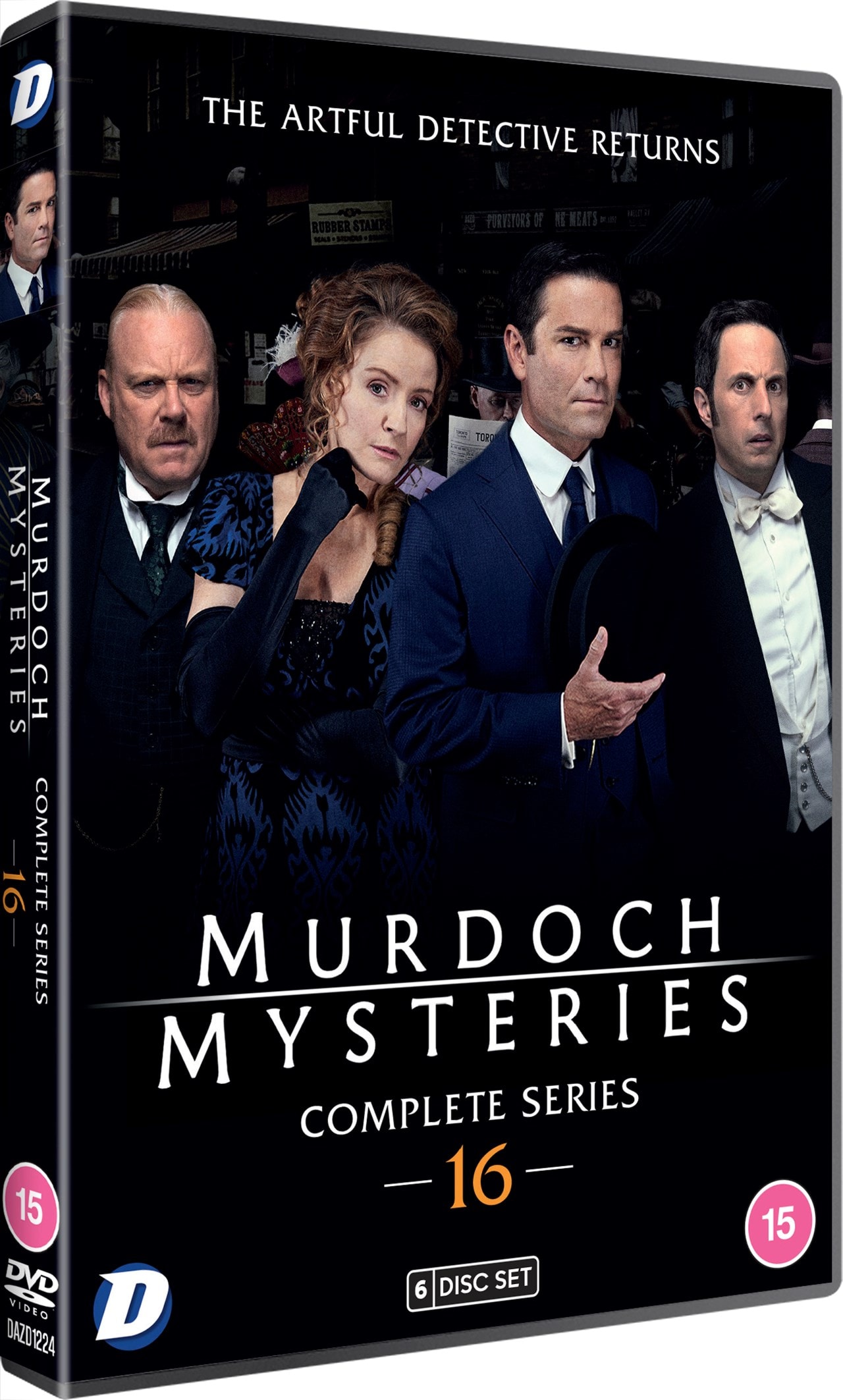 Murdoch Mysteries Complete Series 16 DVD Box Set Free shipping over £20 HMV Store