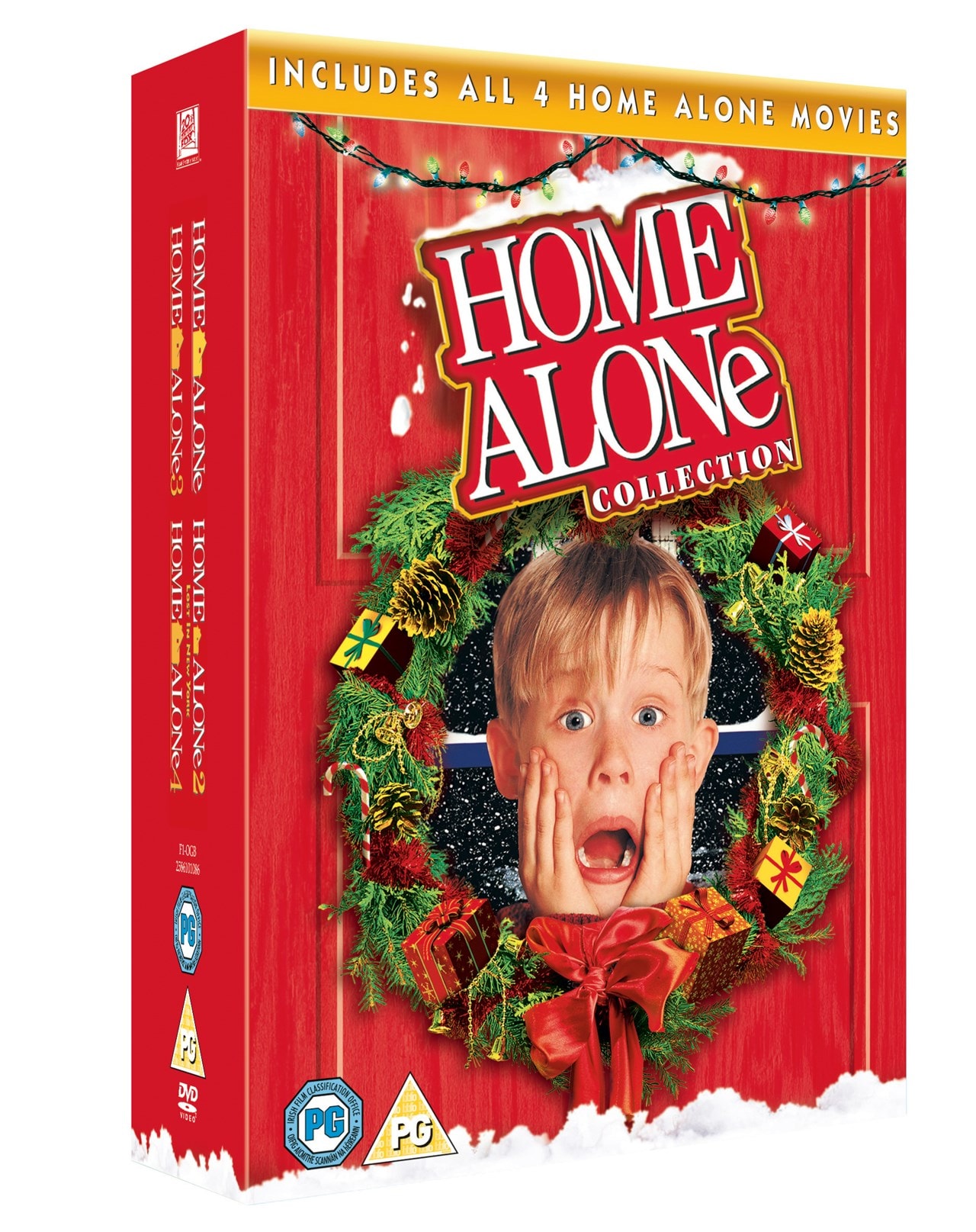 Home Alone Home Alone 2 Home Alone 3 Home Alone 4 Dvd Box Set Free Shipping Over 20 Hmv Store