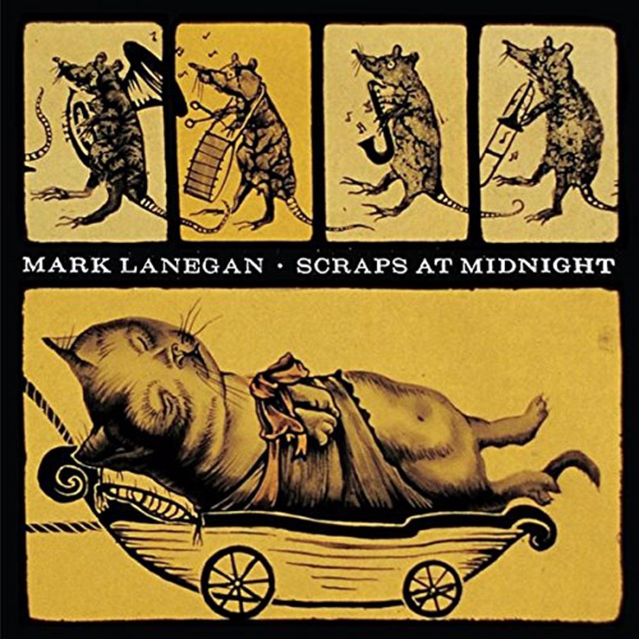 Lanegan Mark Band "Bubblegum". LP Lanegan, Mark: Bubblegum.