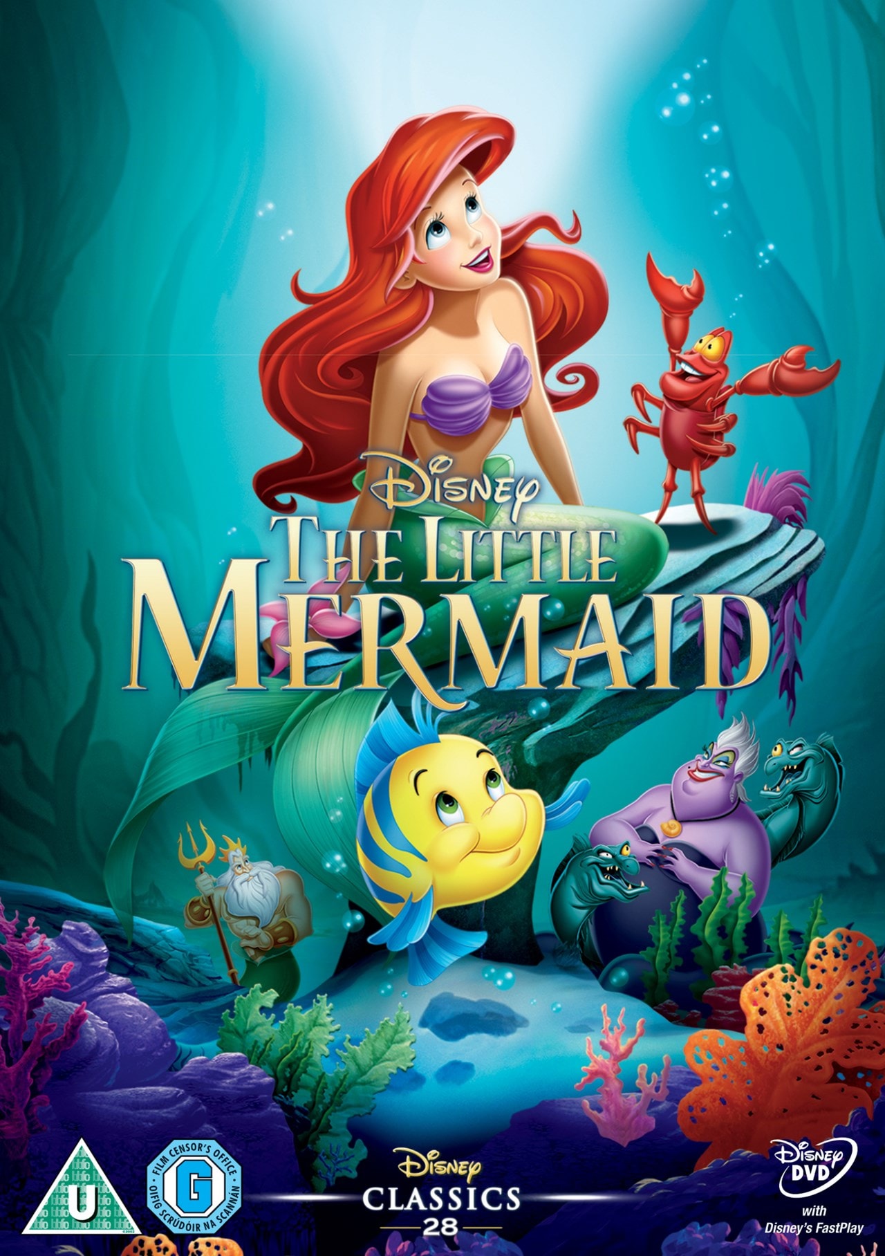 The Little Mermaid (Disney) | DVD | Free shipping over £20 | HMV Store