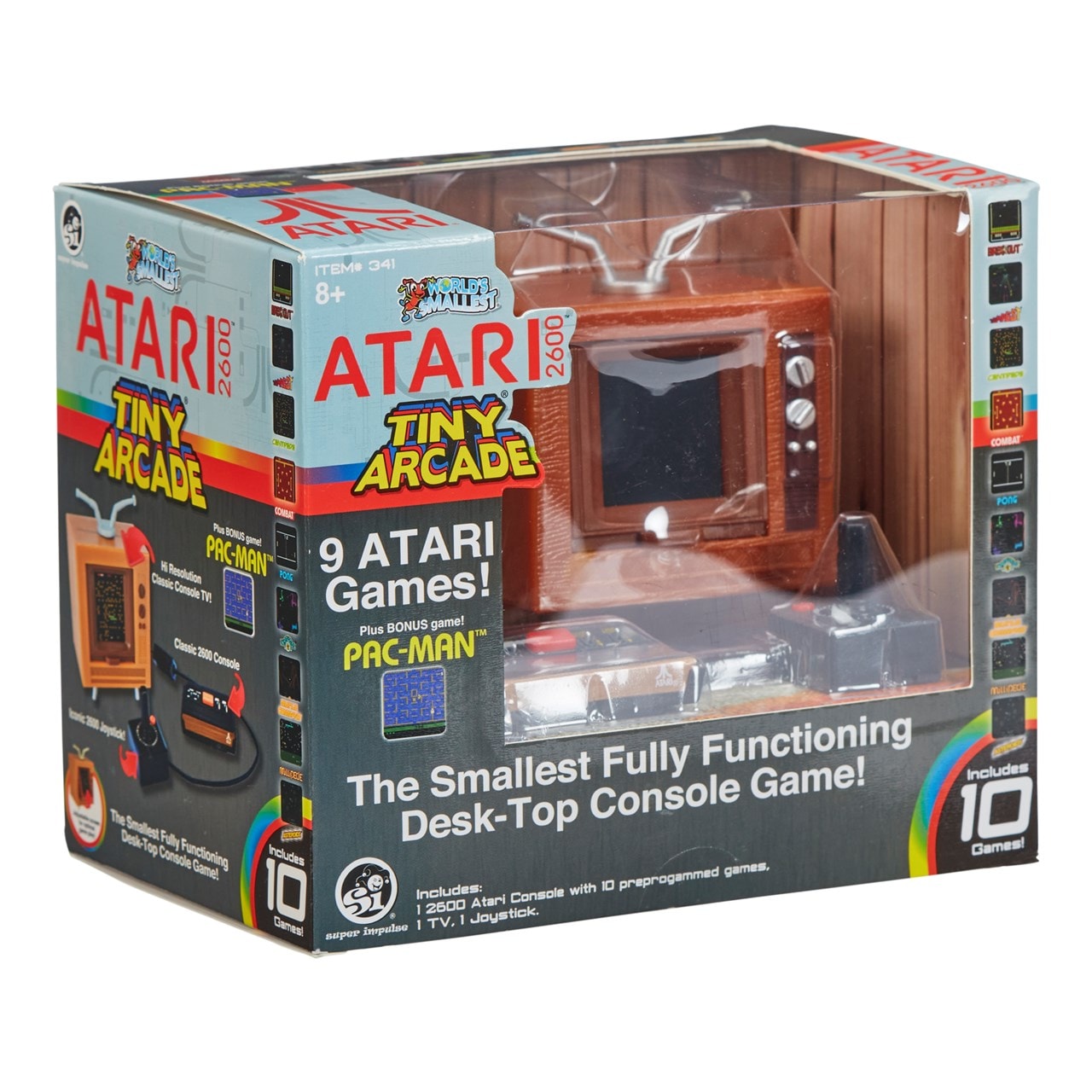 Atari 2600 Tiny Arcade | Toys & Games | Free shipping over £20 | HMV Store