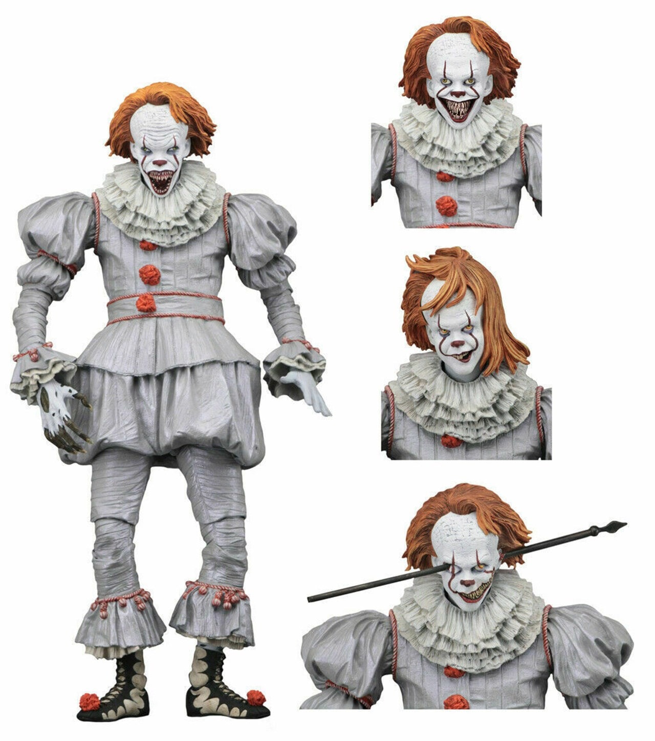 Pennywise IT 7" Scale Action Figure Action Figure Free shipping