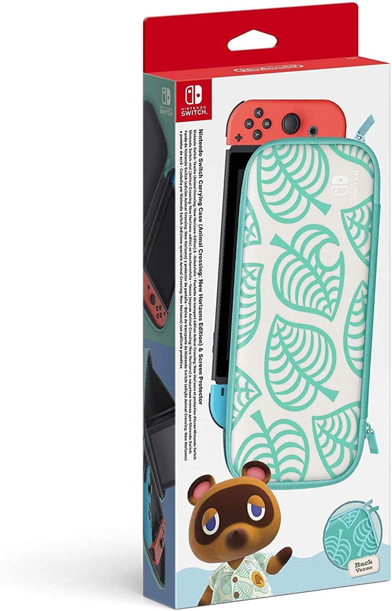 Nintendo Switch Case & Screen Protector Animal Crossing New Horizons Nintendo Switch
