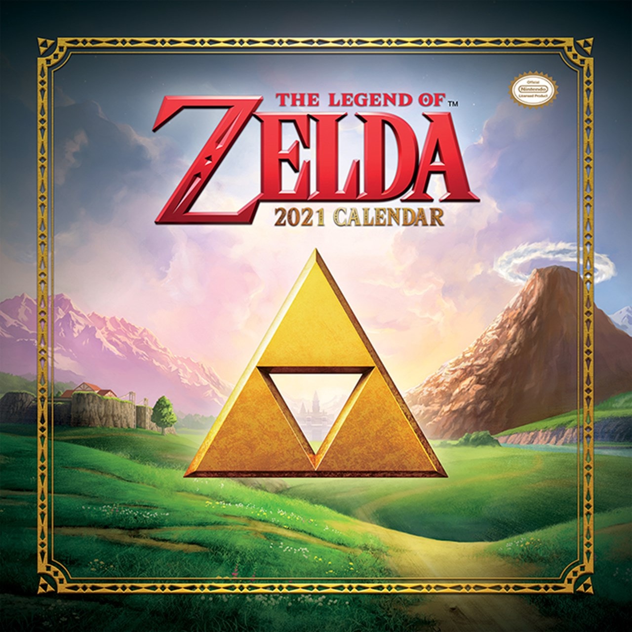 The Legend Of Zelda Square 2021 Calendar Calendars Free shipping