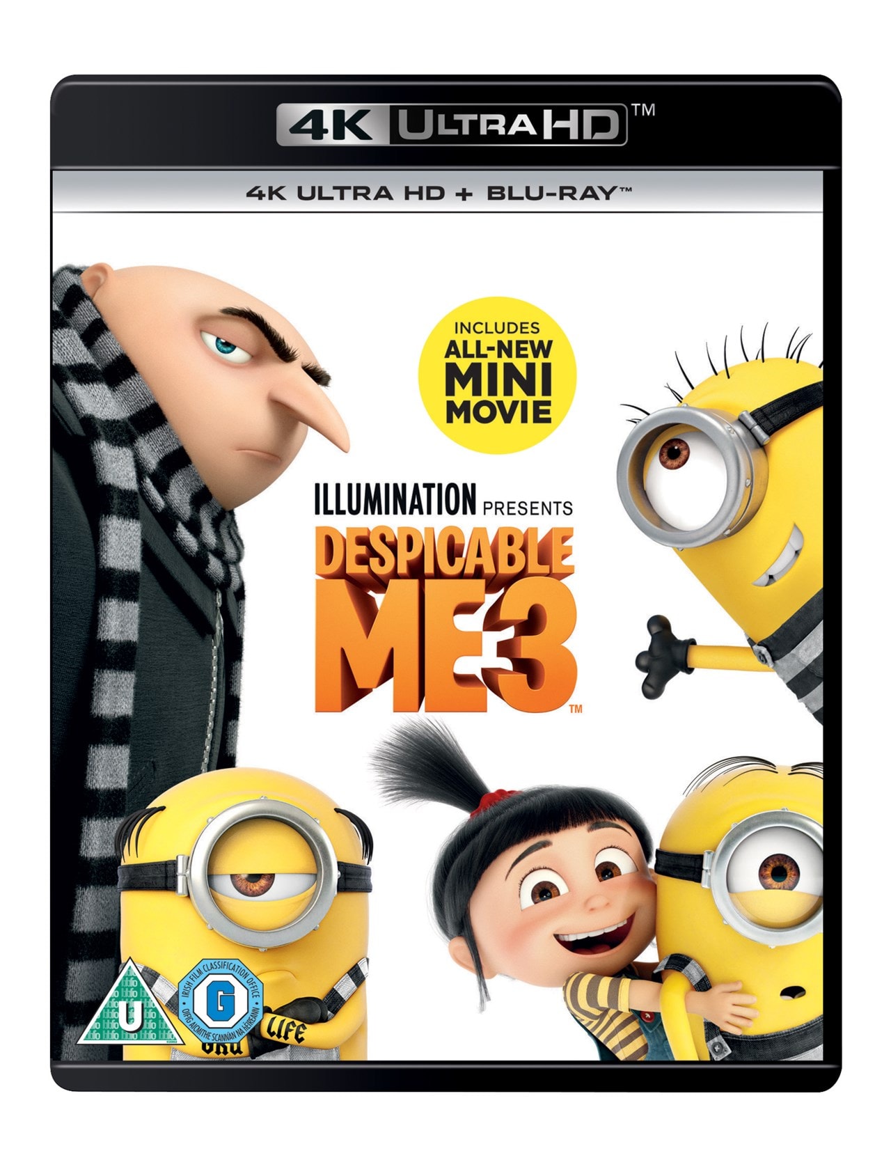 Despicable Me 3 | 4K Ultra HD Blu-ray | Free shipping over £20 | HMV Store