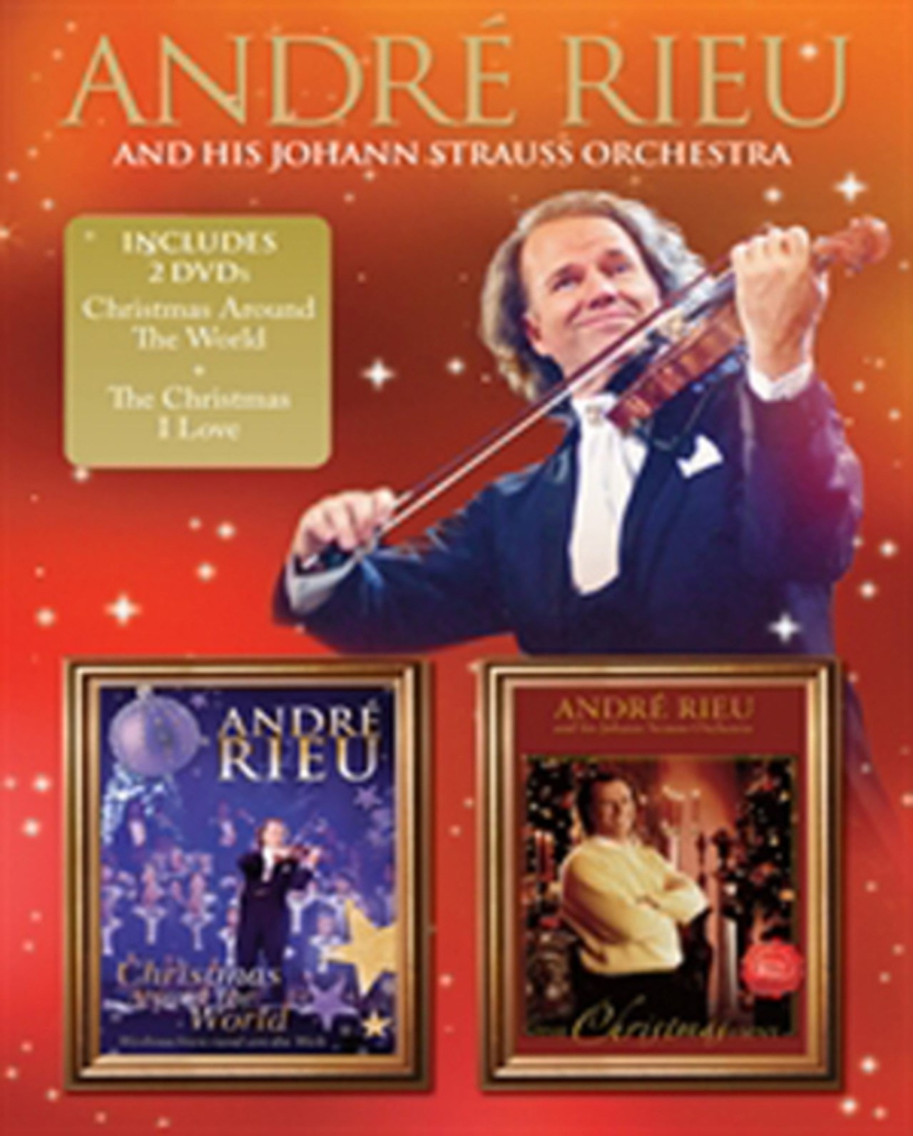 Andre Rieu Christmas Around the World/The Christmas I Love DVD