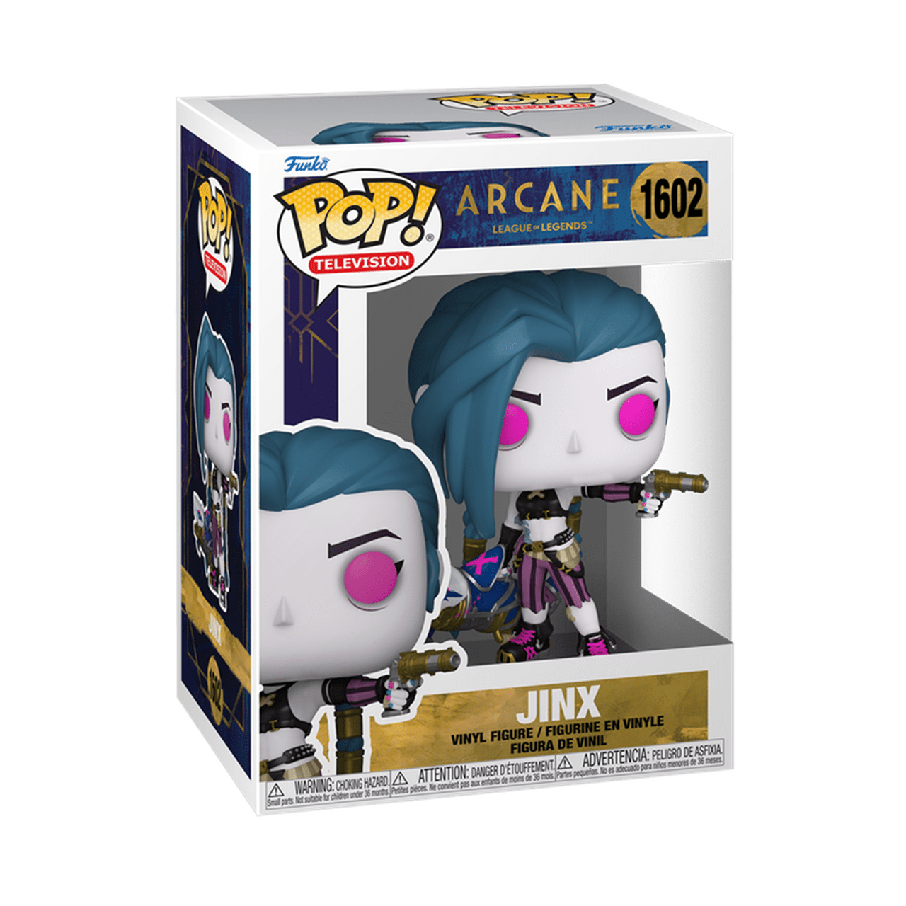 Jinx 1602 Arcane League Of Legends Funko Pop Vinyl | Pop Vinyl | Free ...