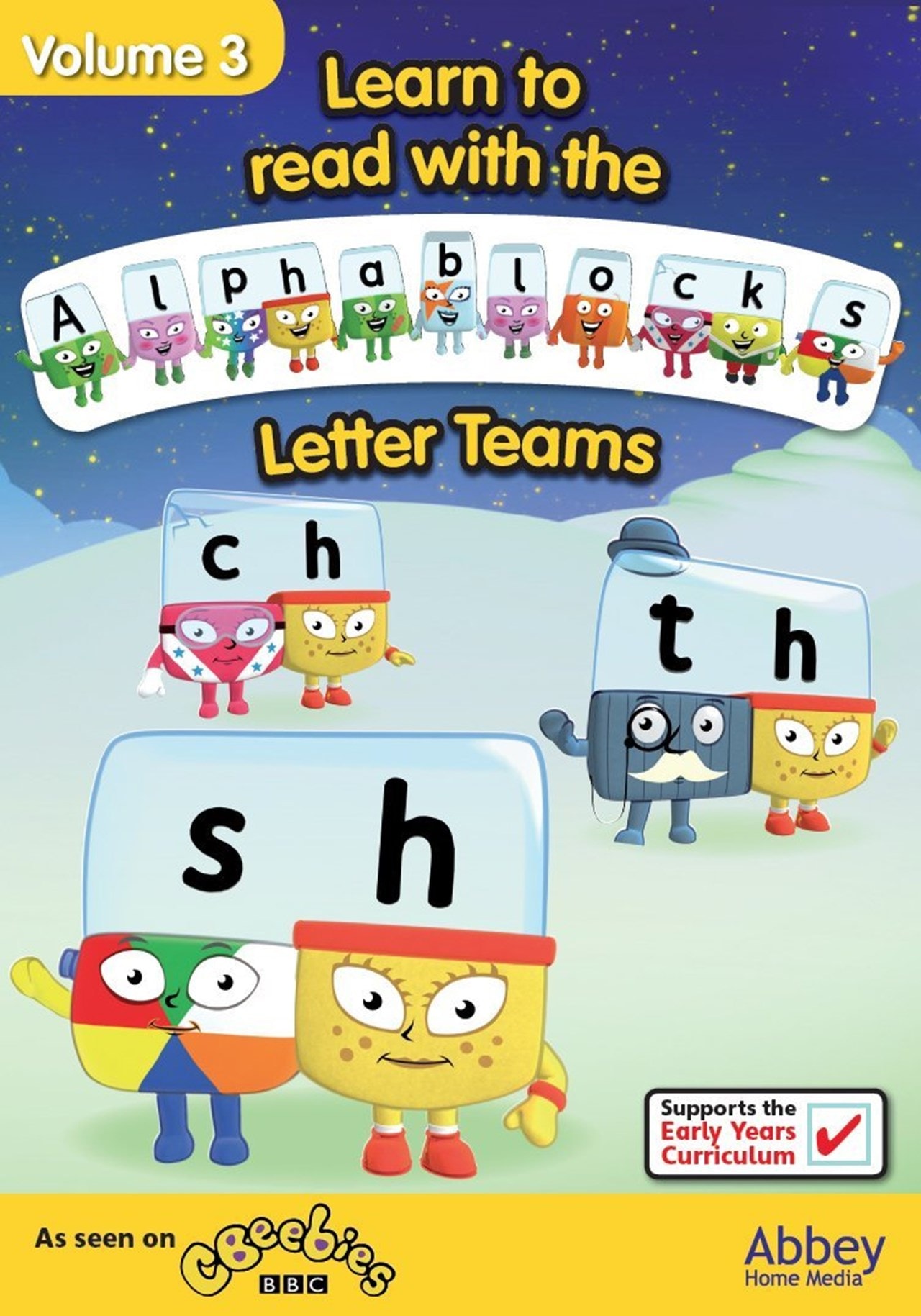 Alphablocks: Volume 3 - Letter Teams | DVD | Free shipping over £20