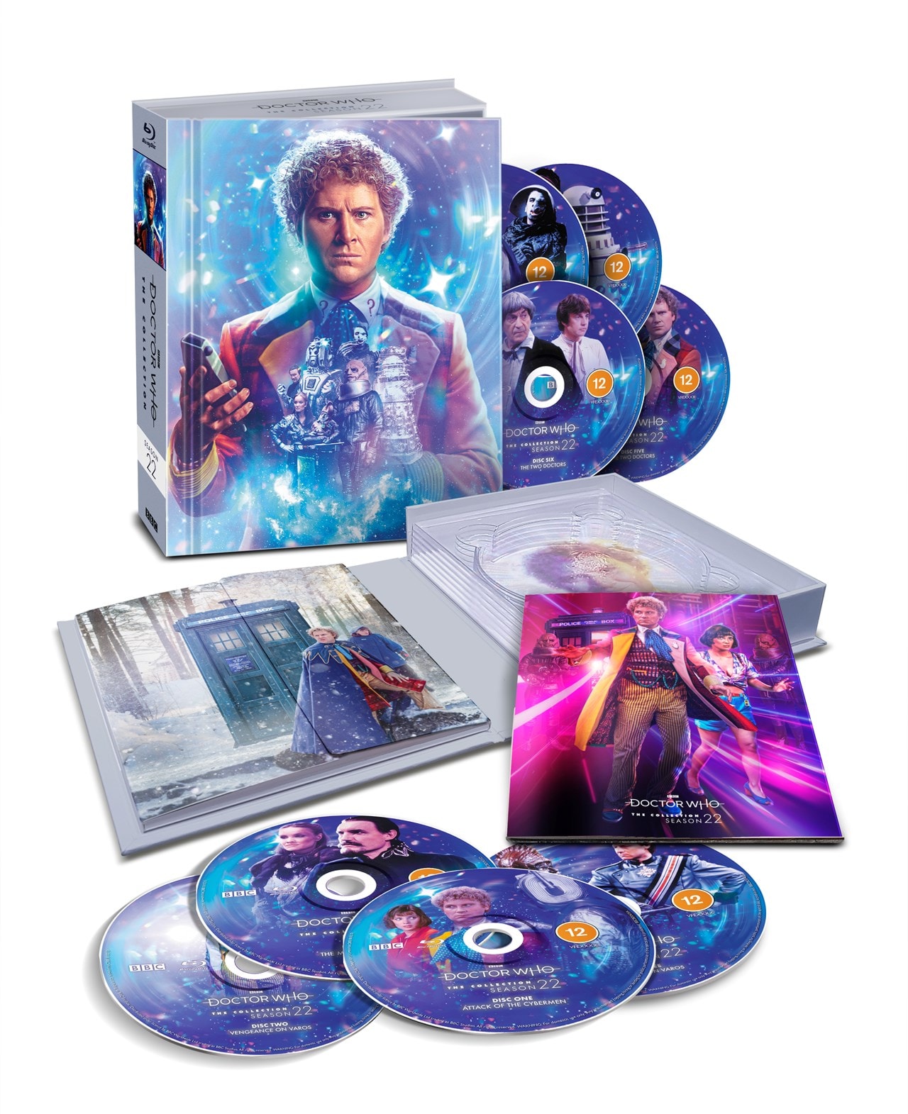Doctor Who The Collection Season 22 Limited Edition Box Set Blu