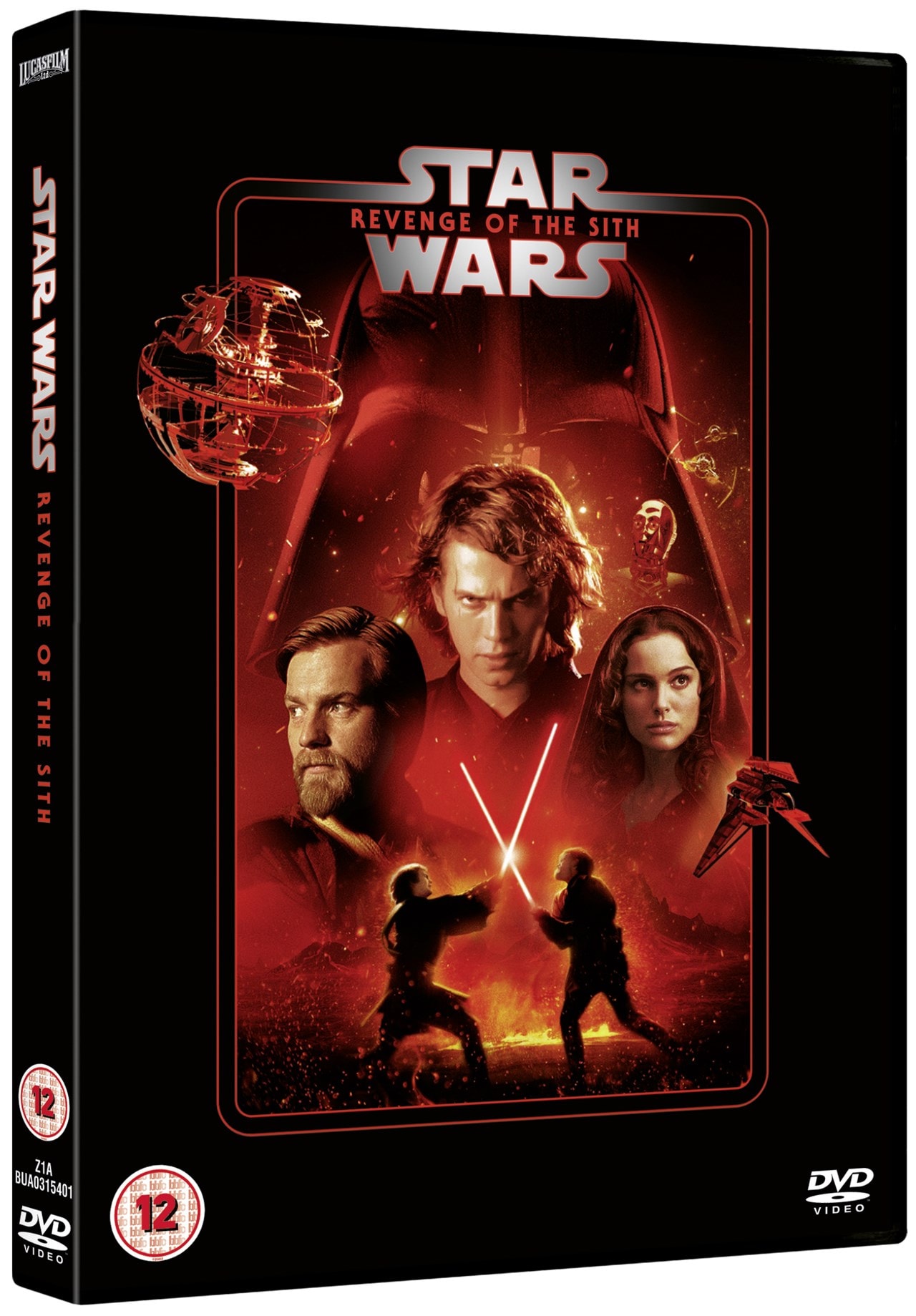 Star Wars Episode Iii Revenge Of The Sith Dvd Free Shipping Over 20 Hmv Store