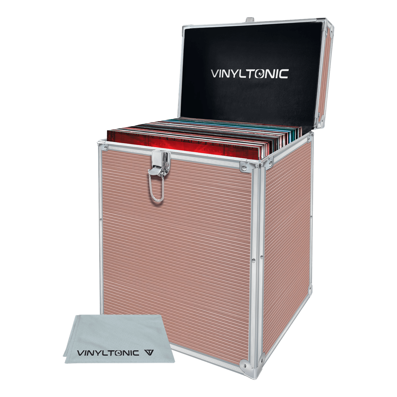 Vinyl Tonic Rose Gold LP Storage Case Vinyl Accessories Free
