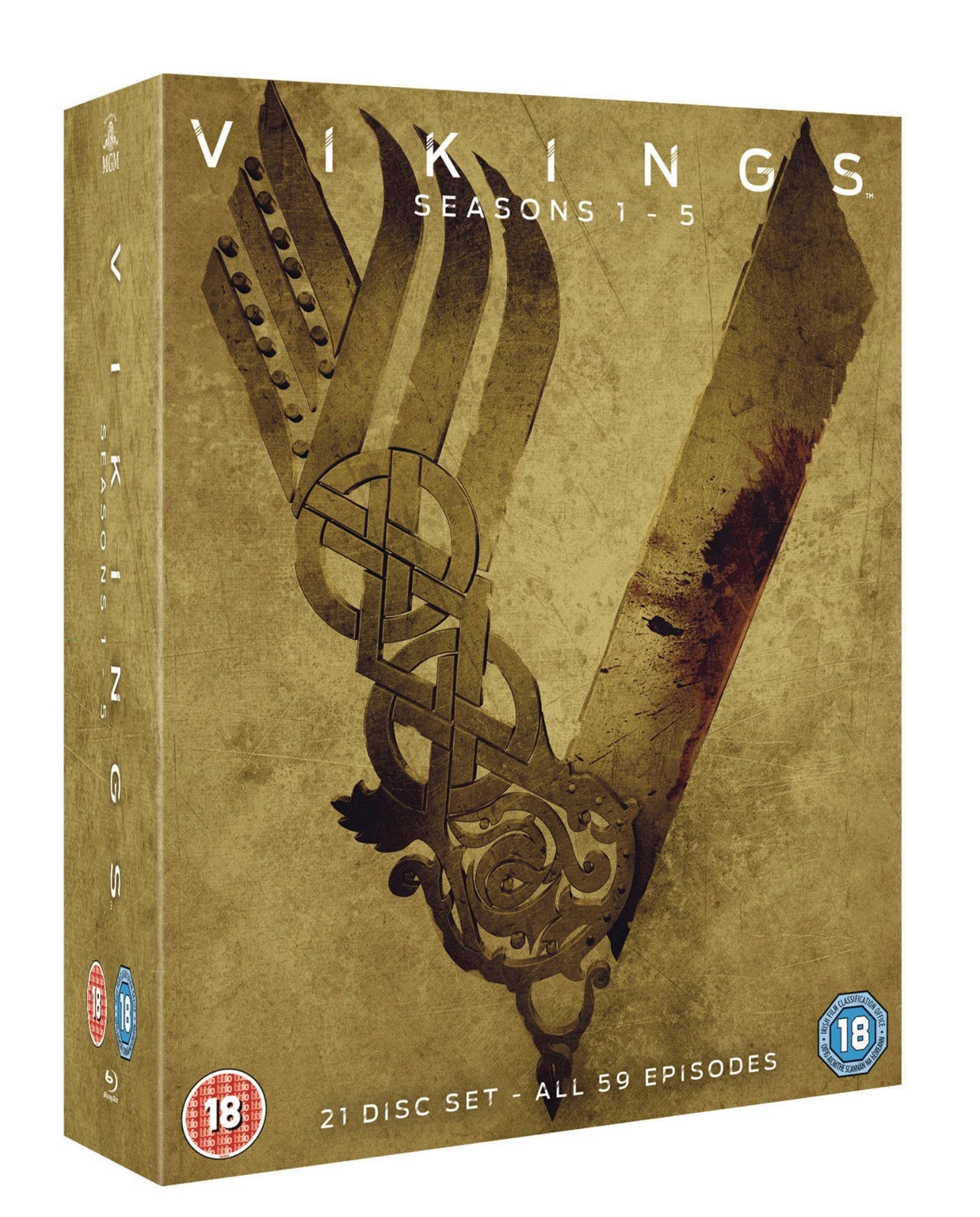 Vikings: The Complete Seasons 1-5 | Blu-ray Box Set | Free Shipping ...