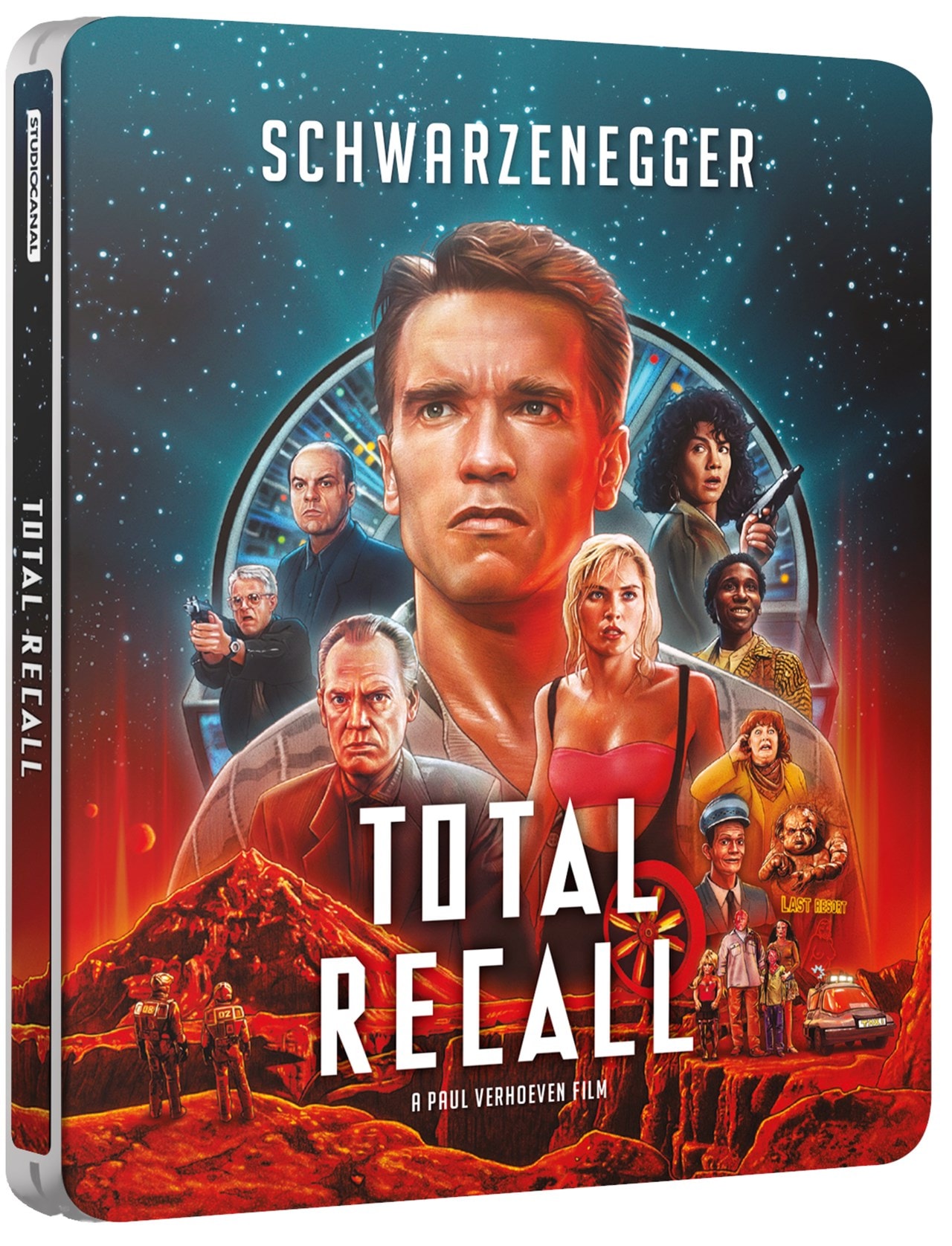 Total Recall 30th Anniversary 4k Ultra Hd Limited Edition Steelbook 4k Ultra Hd Blu Ray Free