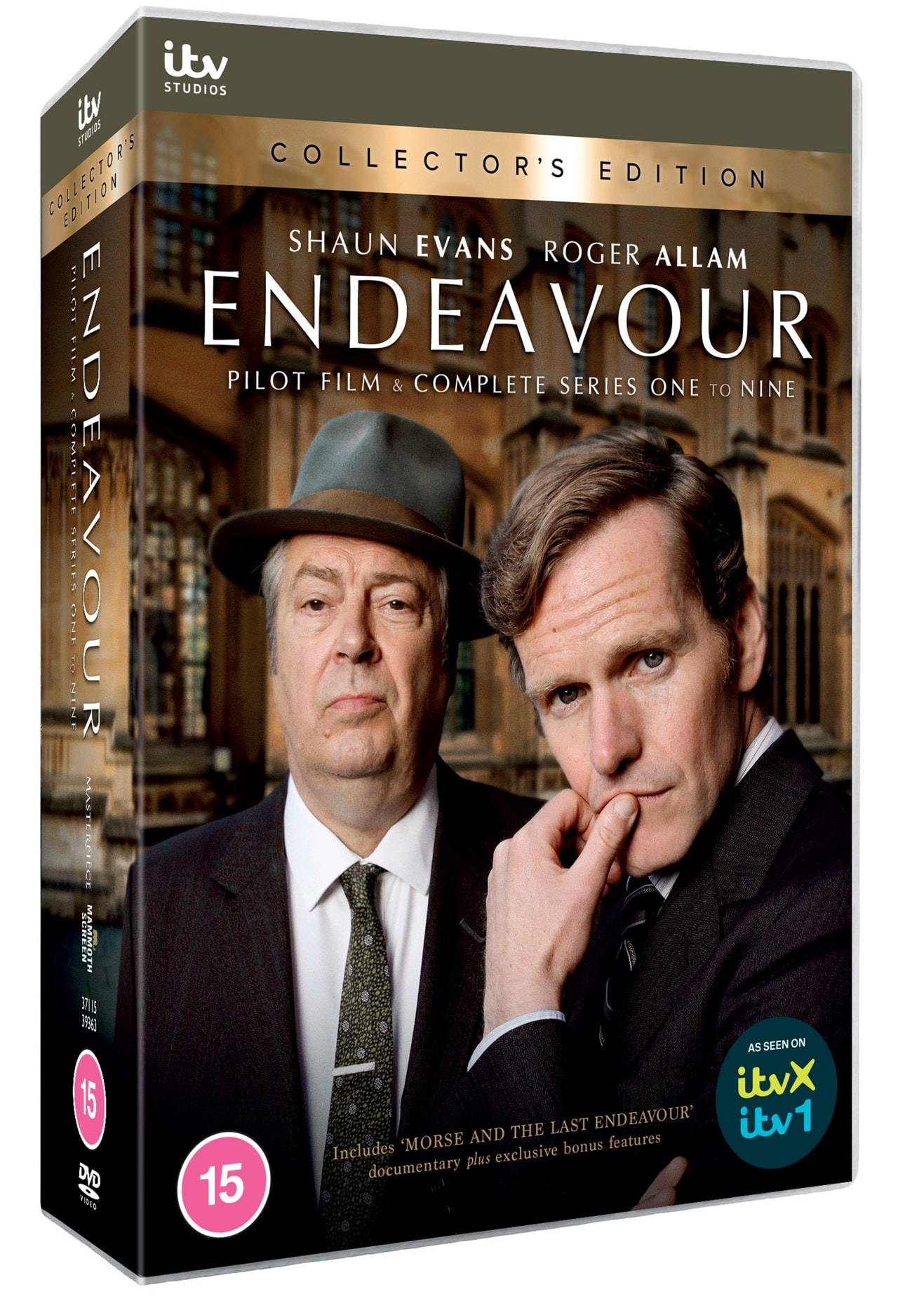 Endeavour Complete Series One to Nine (With Documentary) DVD Box Set