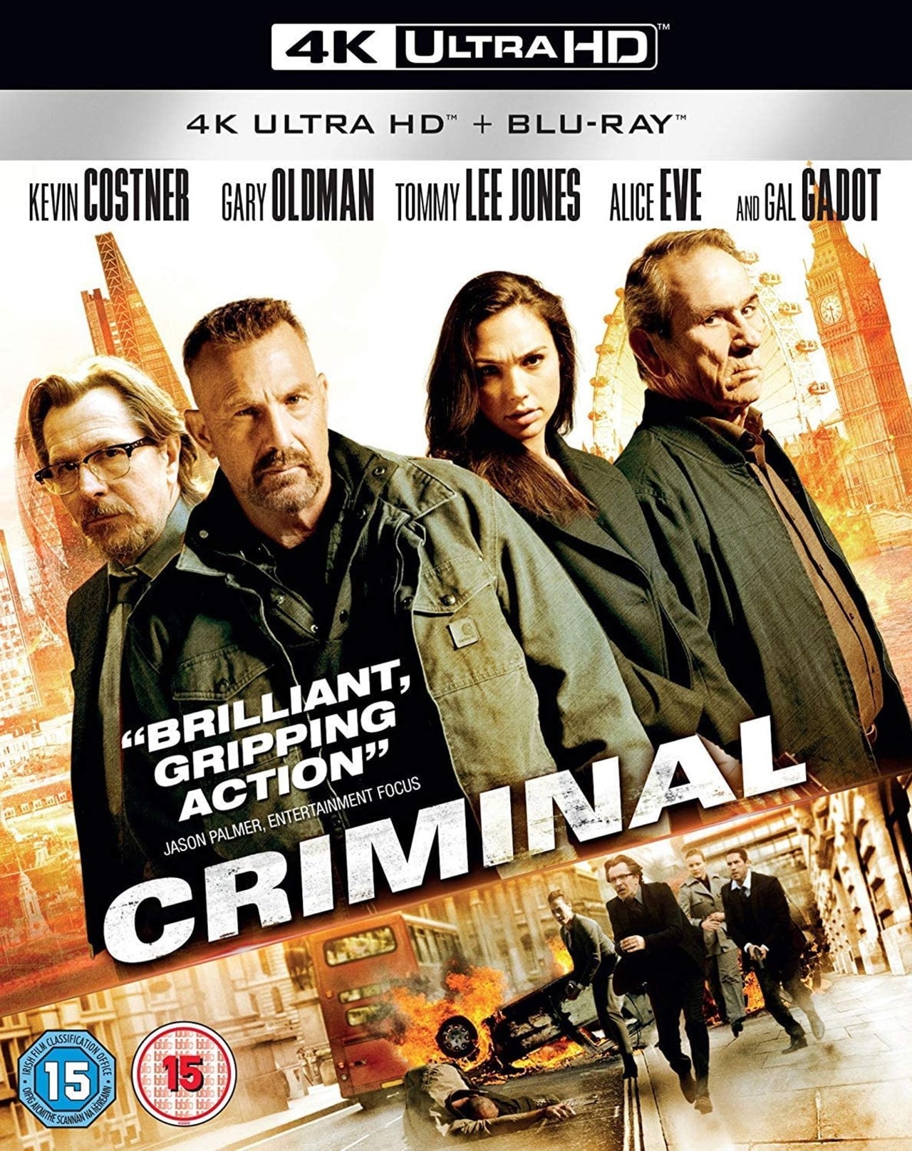 Criminal 4k Ultra Hd Blu Ray Free Shipping Over £20 Hmv Store 