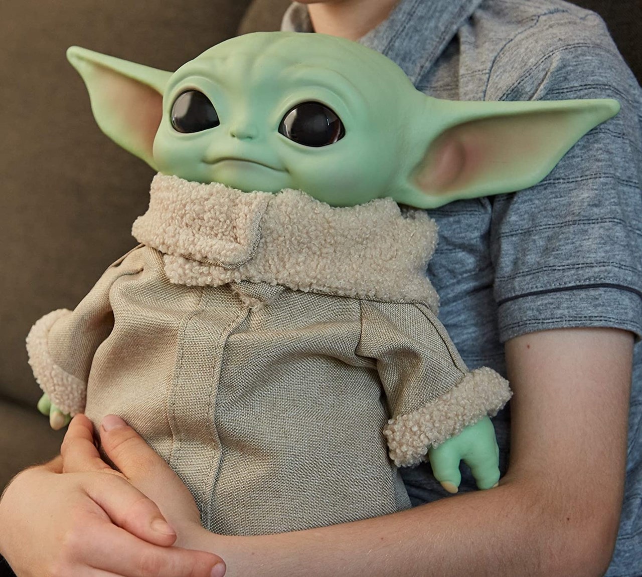 The Mandalorian The Child Baby Yoda 11 Star Wars Plush Plush Free Shipping Over 20 Hmv Store