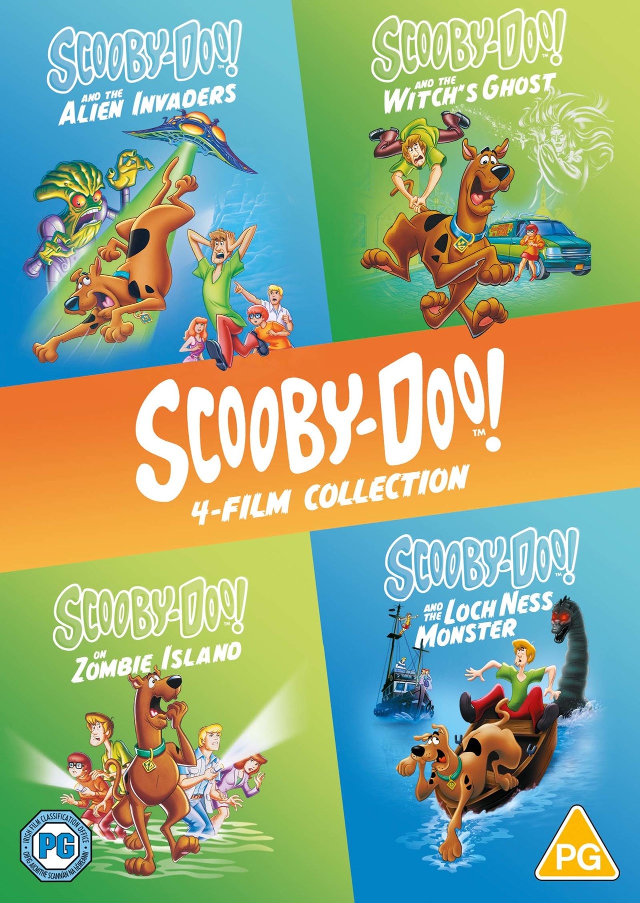 ScoobyDoo! 4film Collection DVD Box Set Free shipping over £20