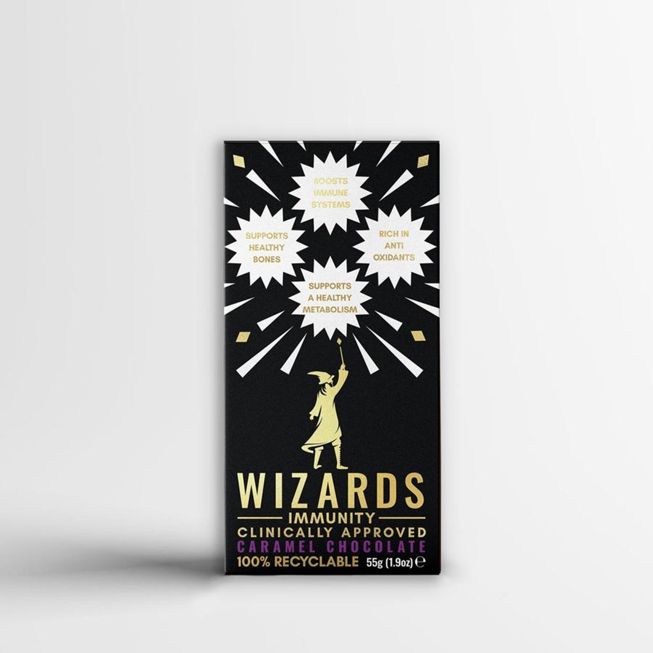 Wizards Magic Chocolate Immunity Gift Pack Orange Caramel Pack Of 4 Chocolate Bars Free Shipping Over 20 Hmv Store