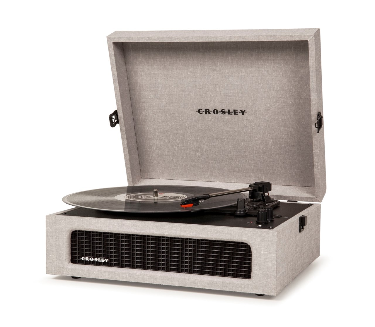 Crosley Voyager Turntable Portable Grey Vinyl Record Player HMV Store