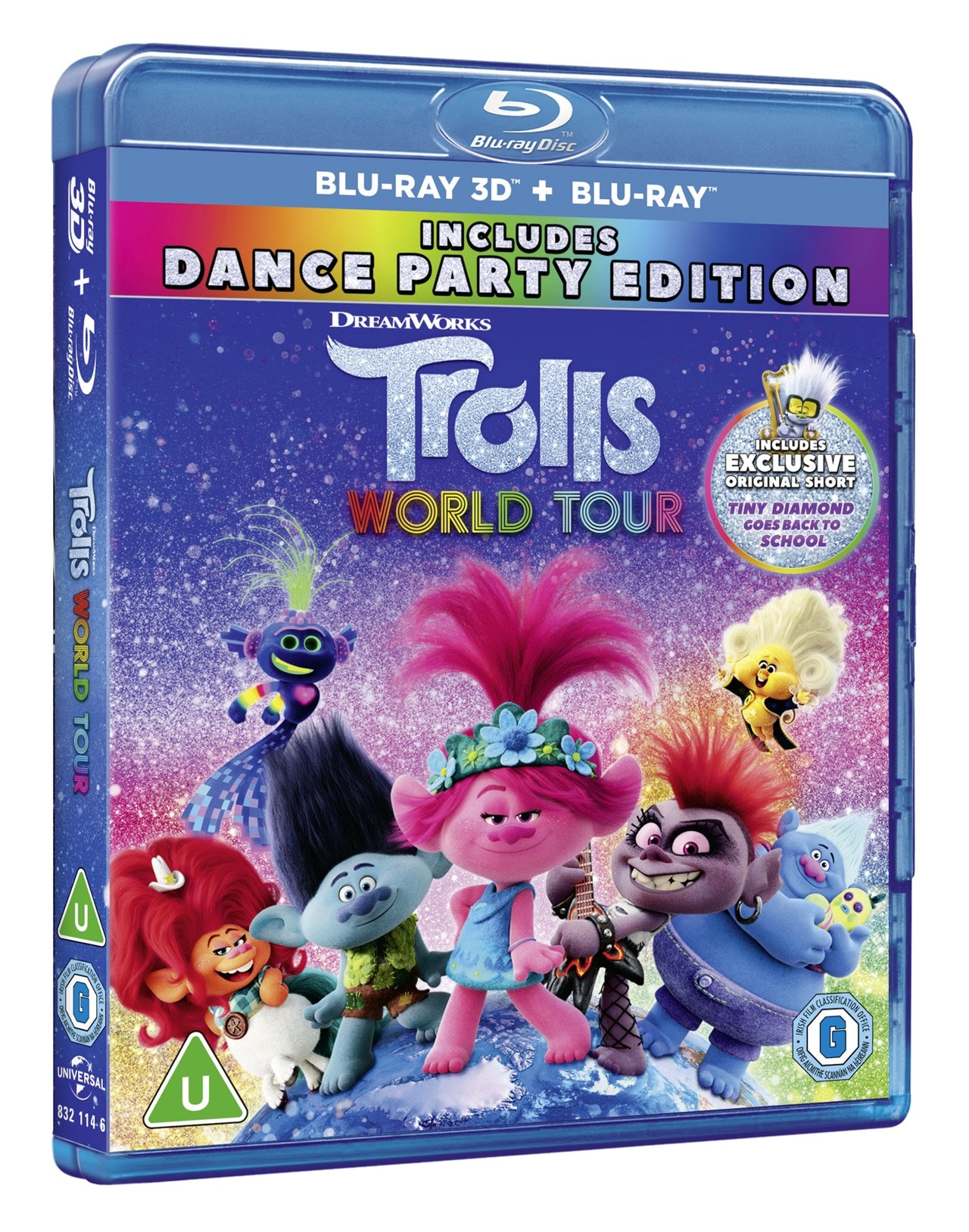 Trolls World Tour | Blu-ray 3D | Free shipping over £20 | HMV Store