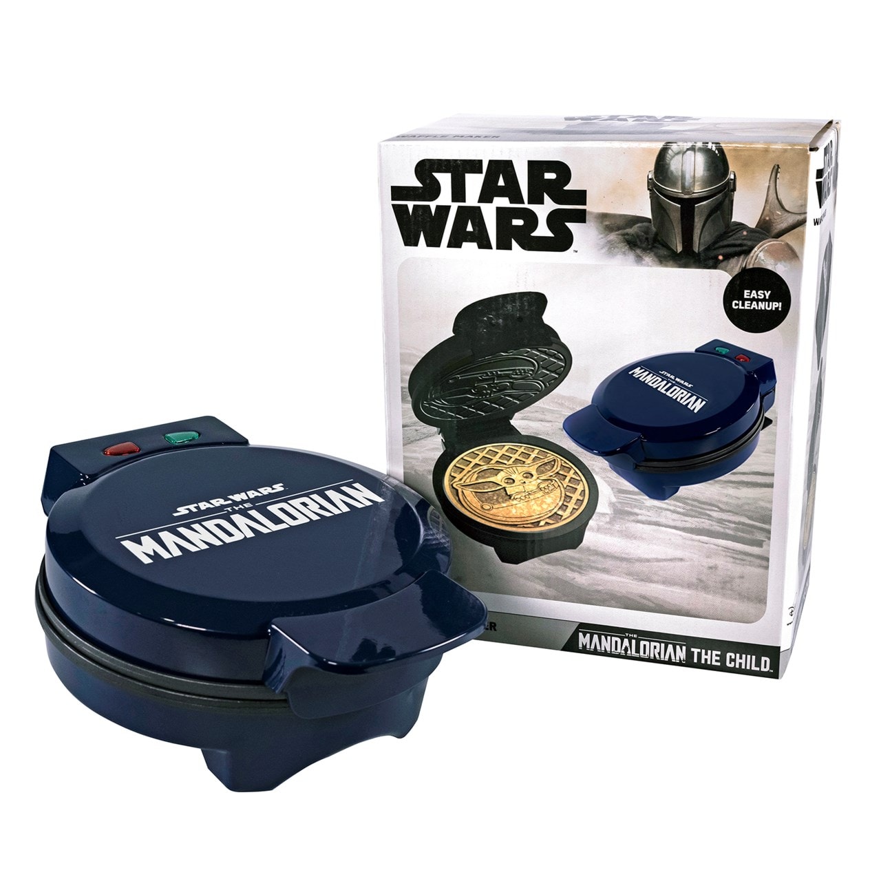 Baby Yoda The Mandalorian Star Wars Waffle Maker Homeware Free