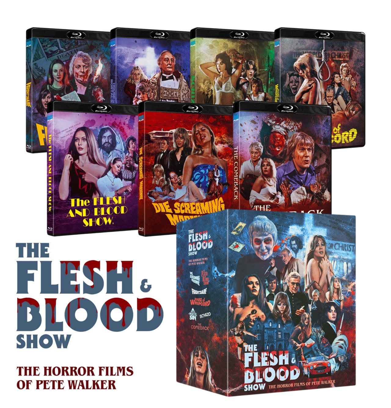The Flesh and Blood Show The Flesh and Blood Show Bluray Box Set HMV Store