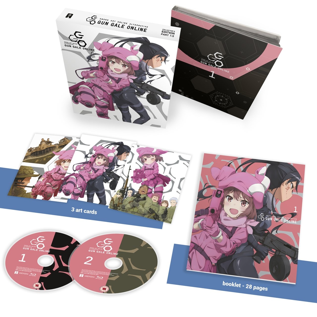 Sword Art Online Alternative Gun Gale Online Part 1 Blu Ray Free Shipping Over Hmv Store