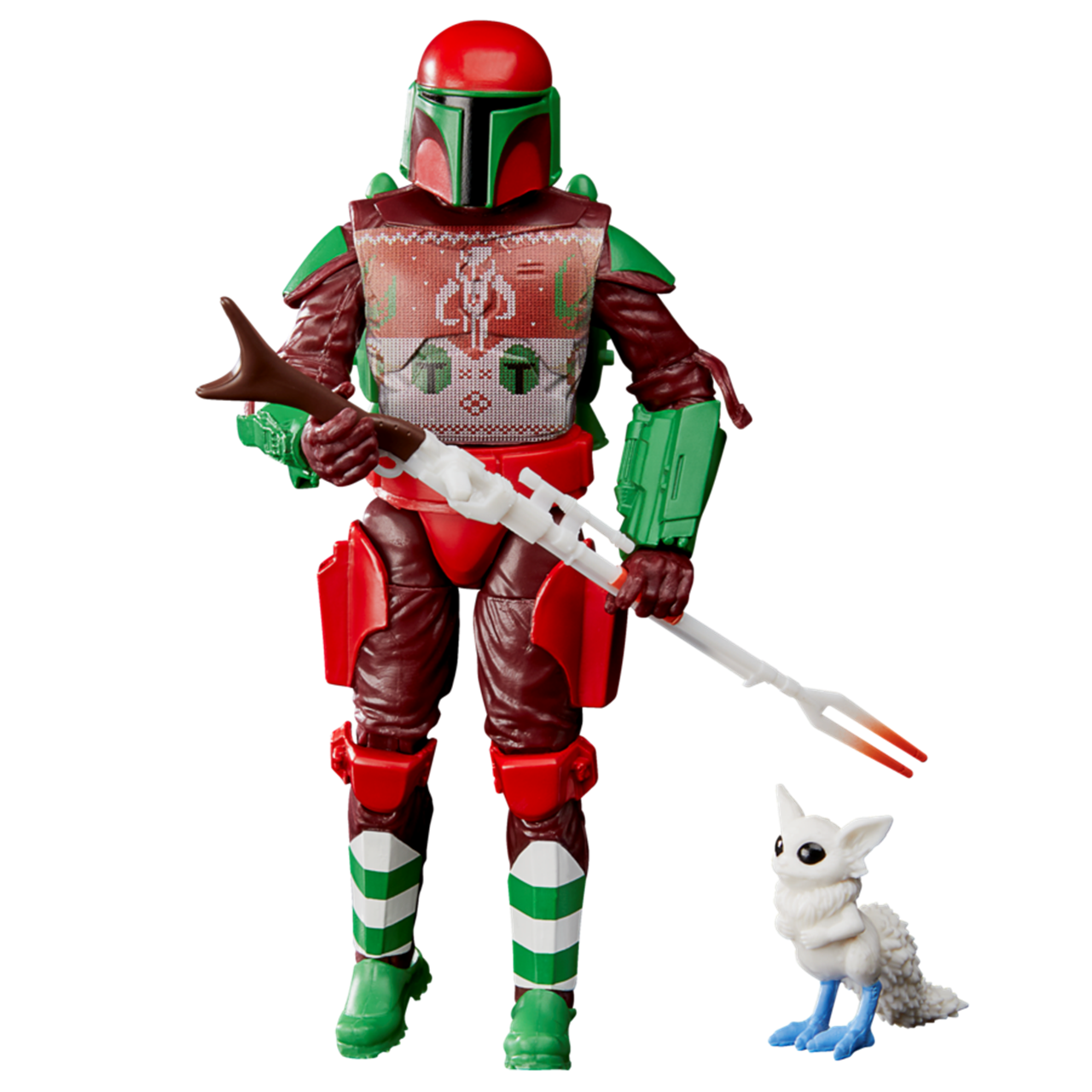 Mandalorian Warrior (Holiday Edition) & Bogling Hasbro Star Wars The ...