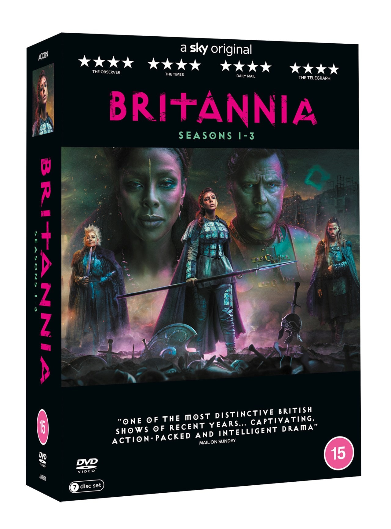 Britannia Seasons 1 3 DVD Box Set Free shipping over £20 HMV Store