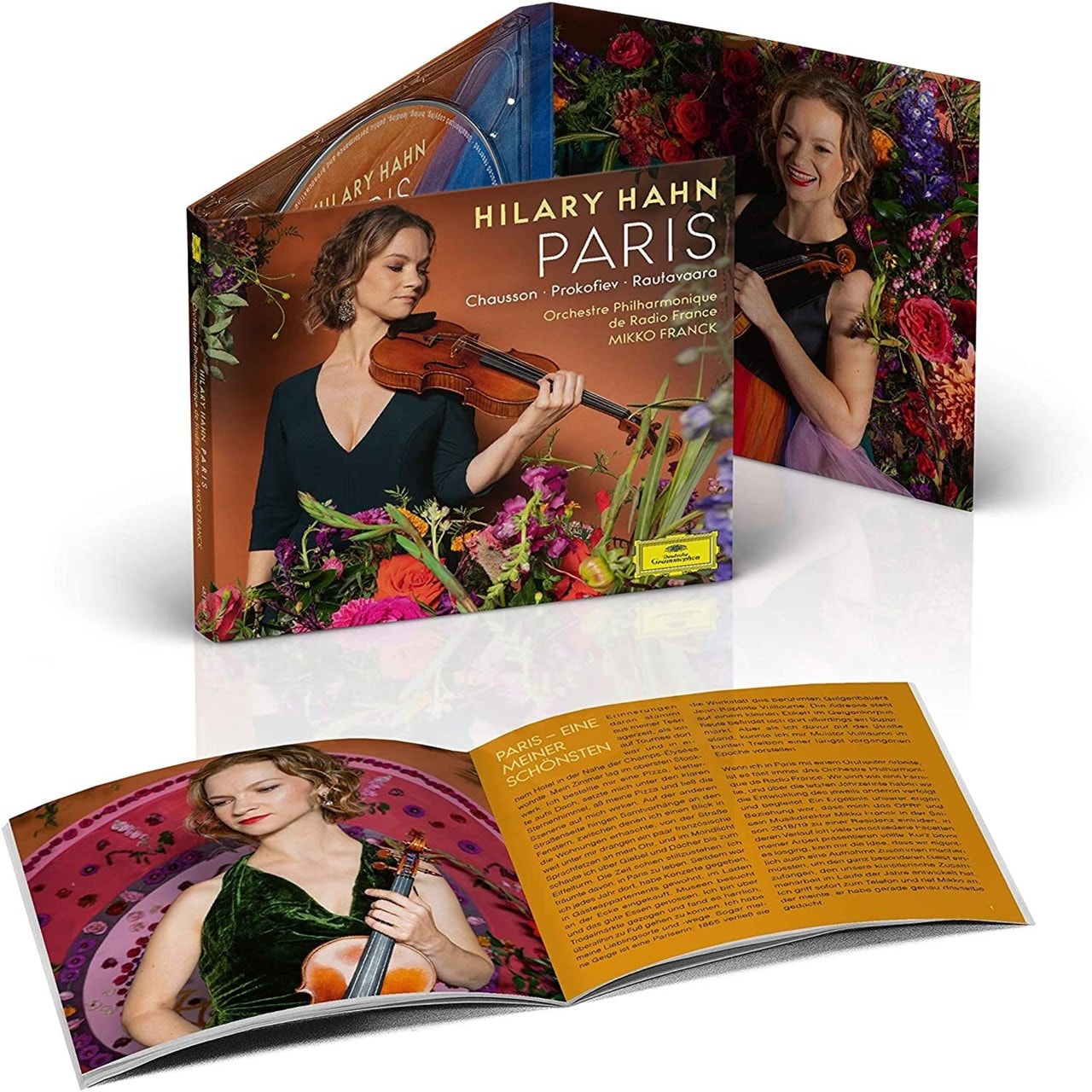 Hilary Hahn Paris CD Album Free shipping over £20 HMV Store