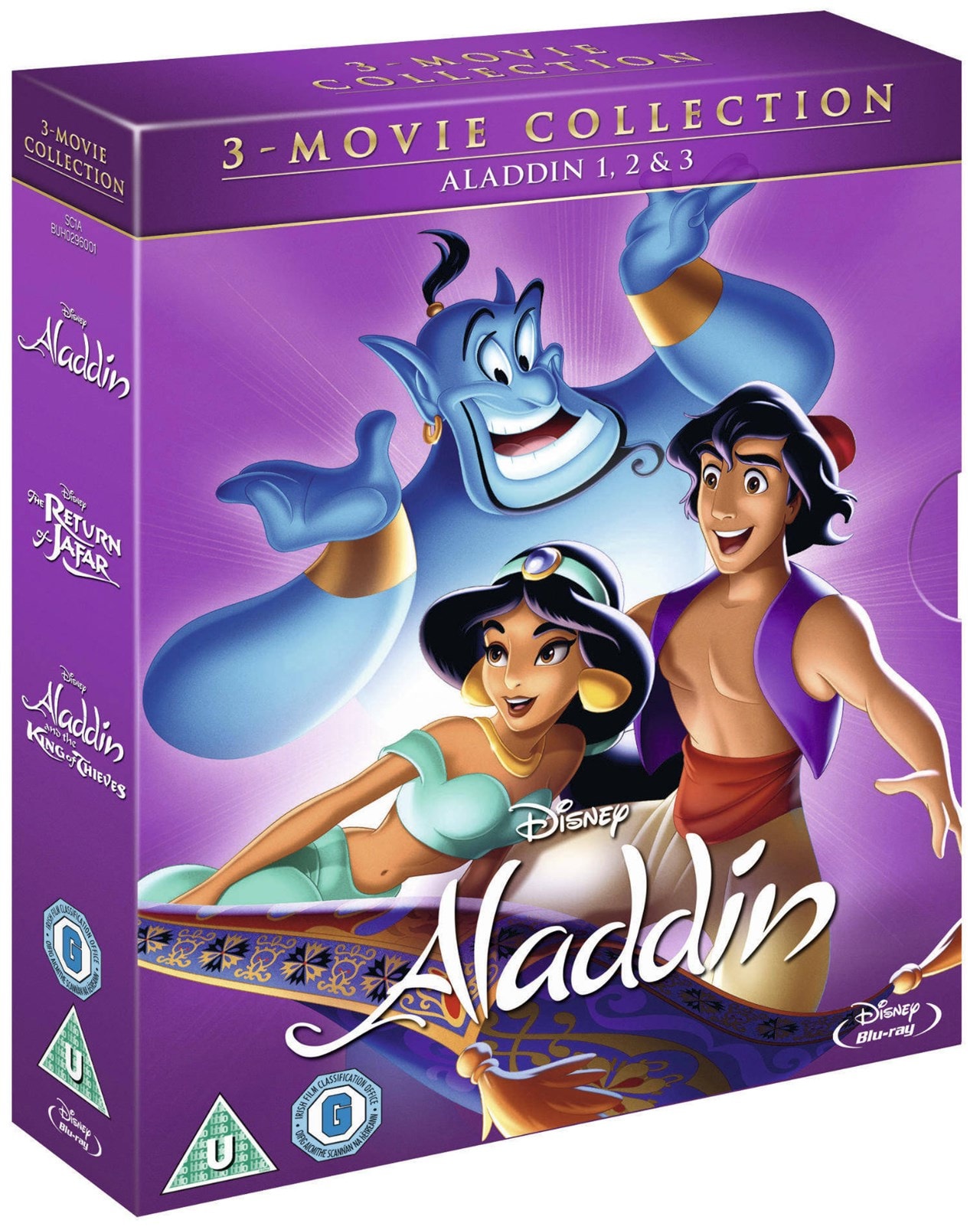 Aladdin Trilogy Blu Ray Free Shipping Over Hmv Store