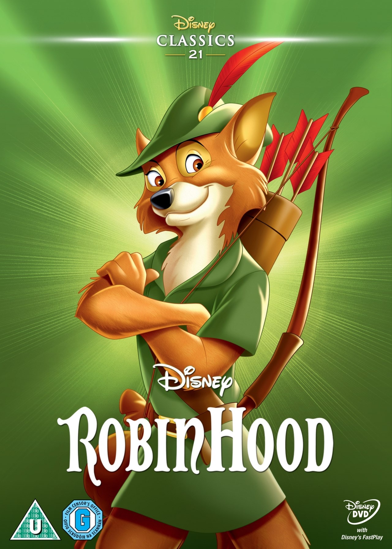 Robin Hood Disney Dvd Free Shipping Over £20 Hmv Store 2817