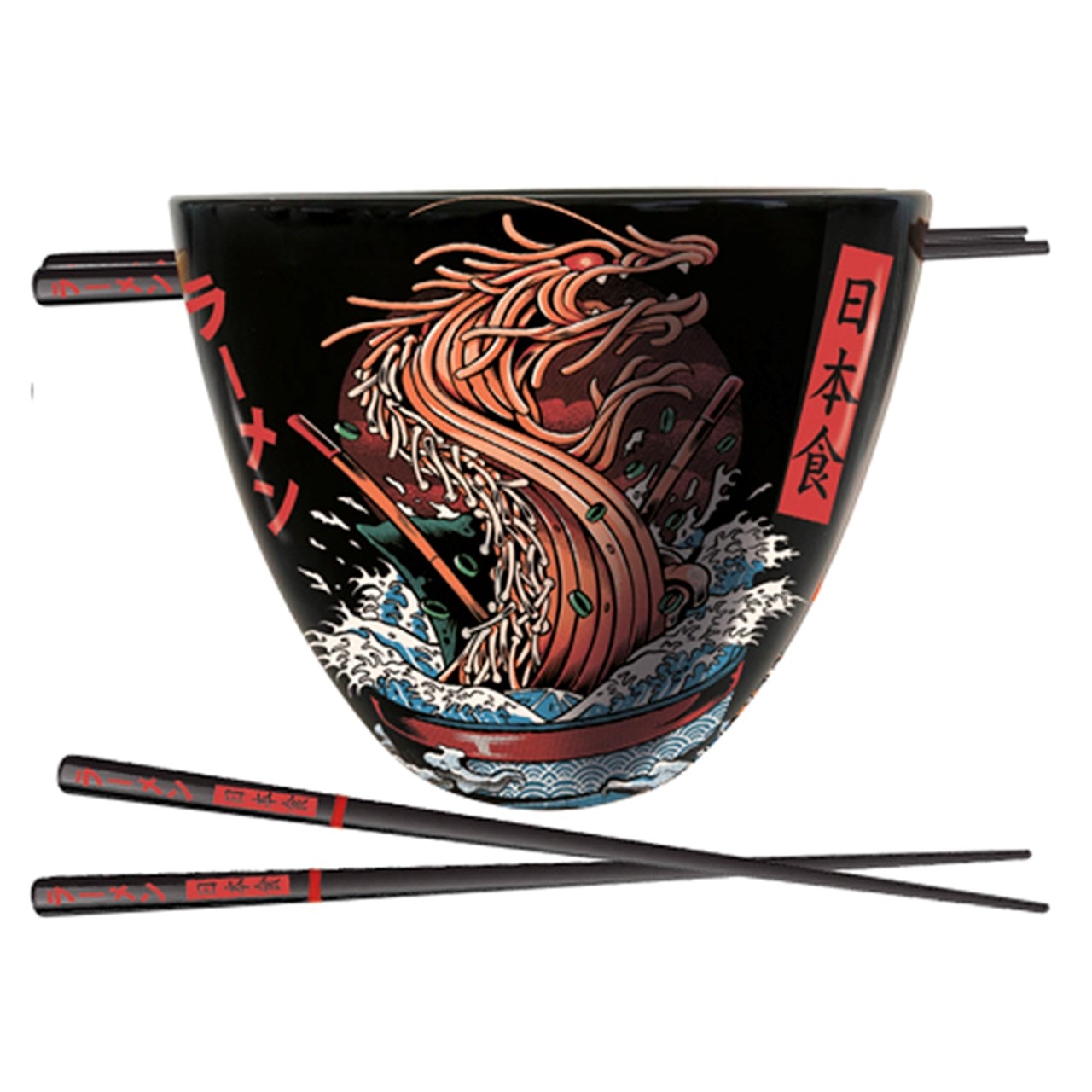 Dragon Ramen Bowl Set Homeware Free shipping over £20 HMV Store