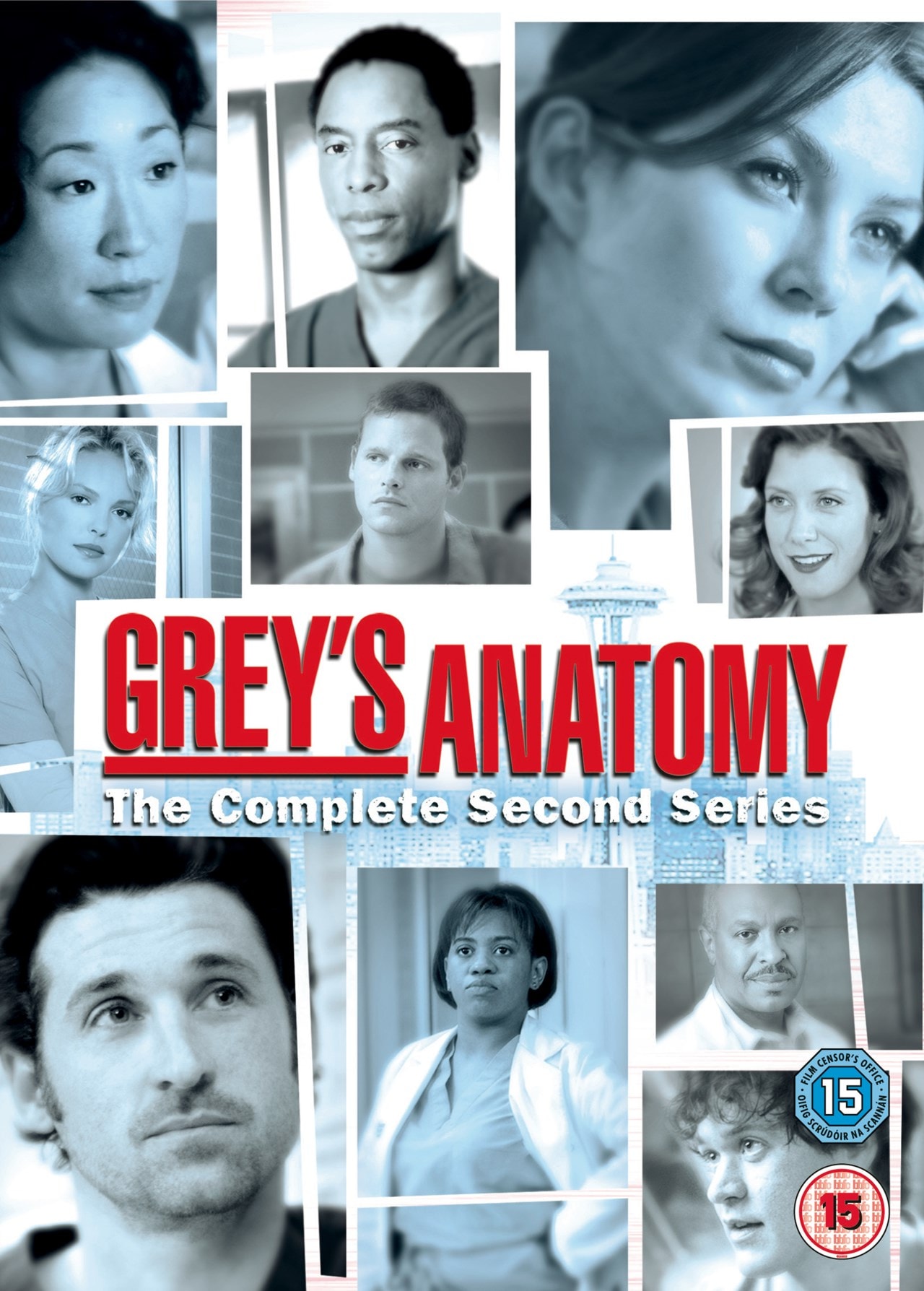 Grey's Anatomy Complete Second Season DVD Box Set Free shipping