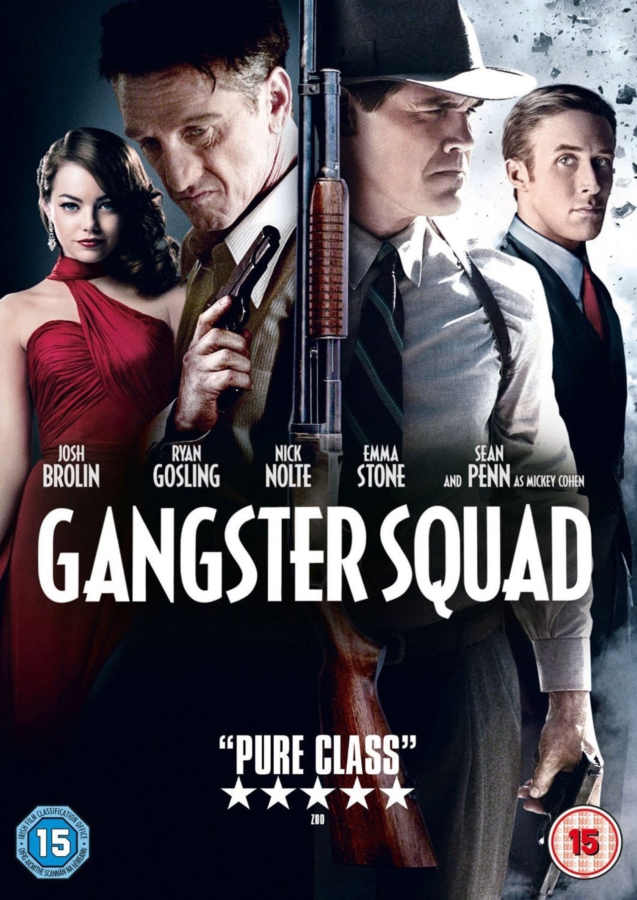 Gangster Squad DVD Free shipping over £20 HMV Store