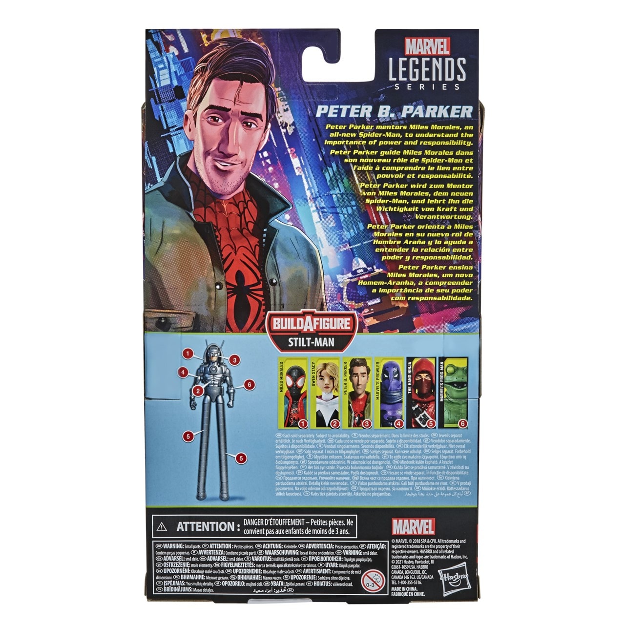 peter parker spider man action figure