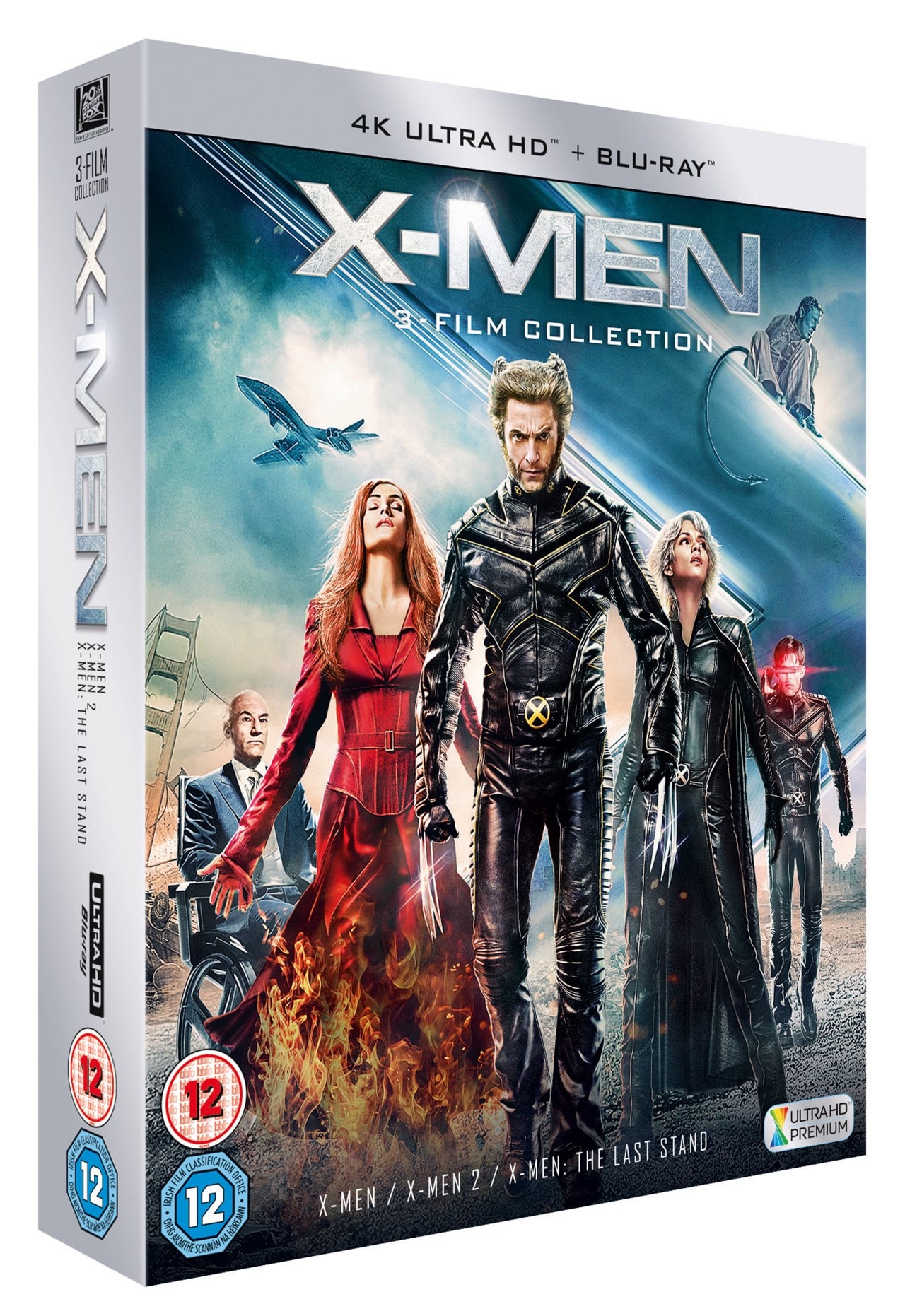 X Men 3 Film Collection 4k Ultra Hd Blu Ray Free Shipping Over Hmv Store