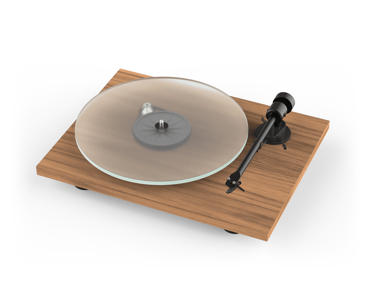 ProJect T1 BT Walnut Bluetooth Turntable Turntables Free shipping