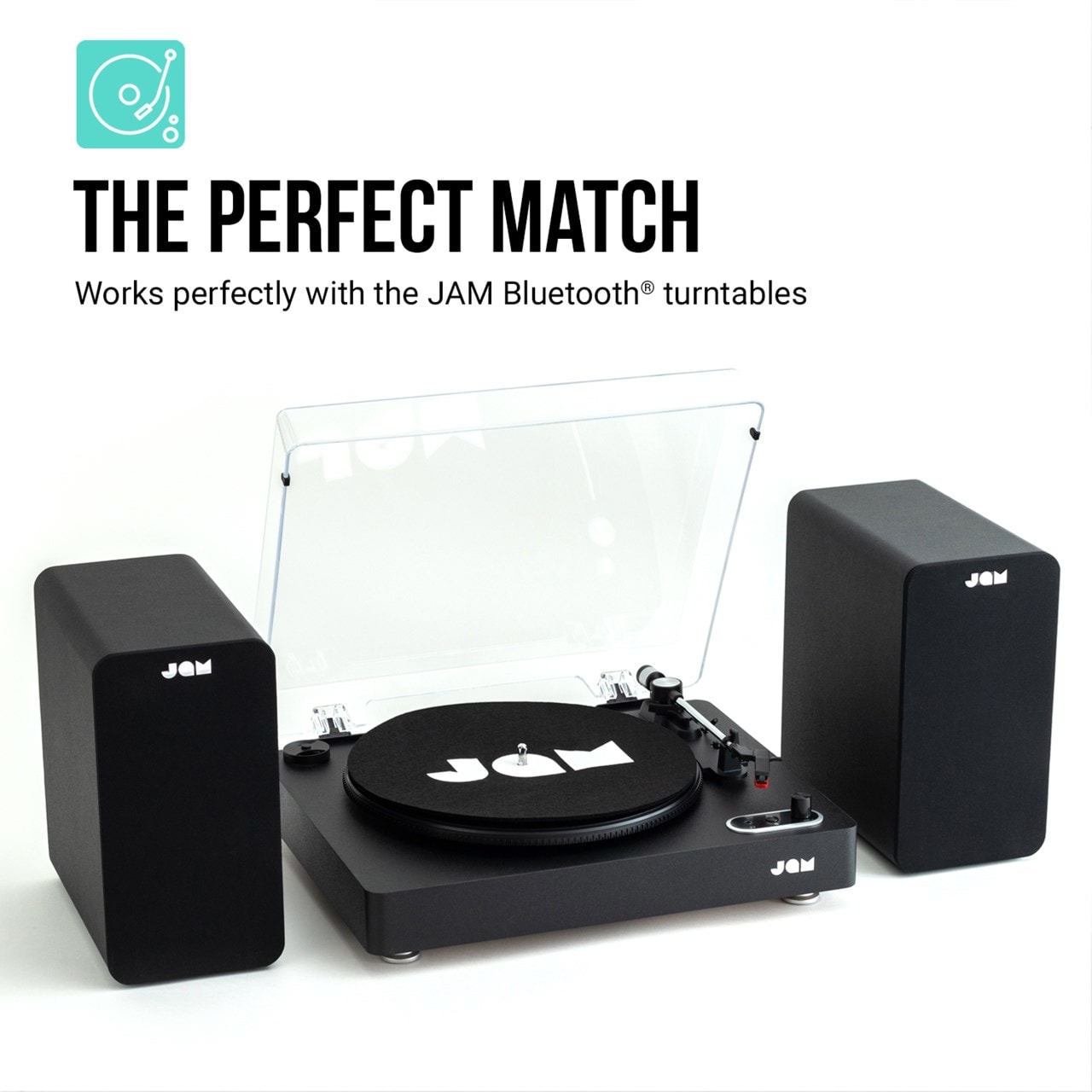 Jam Black Bluetooth Bookshelf Speakers Speakers Free shipping over