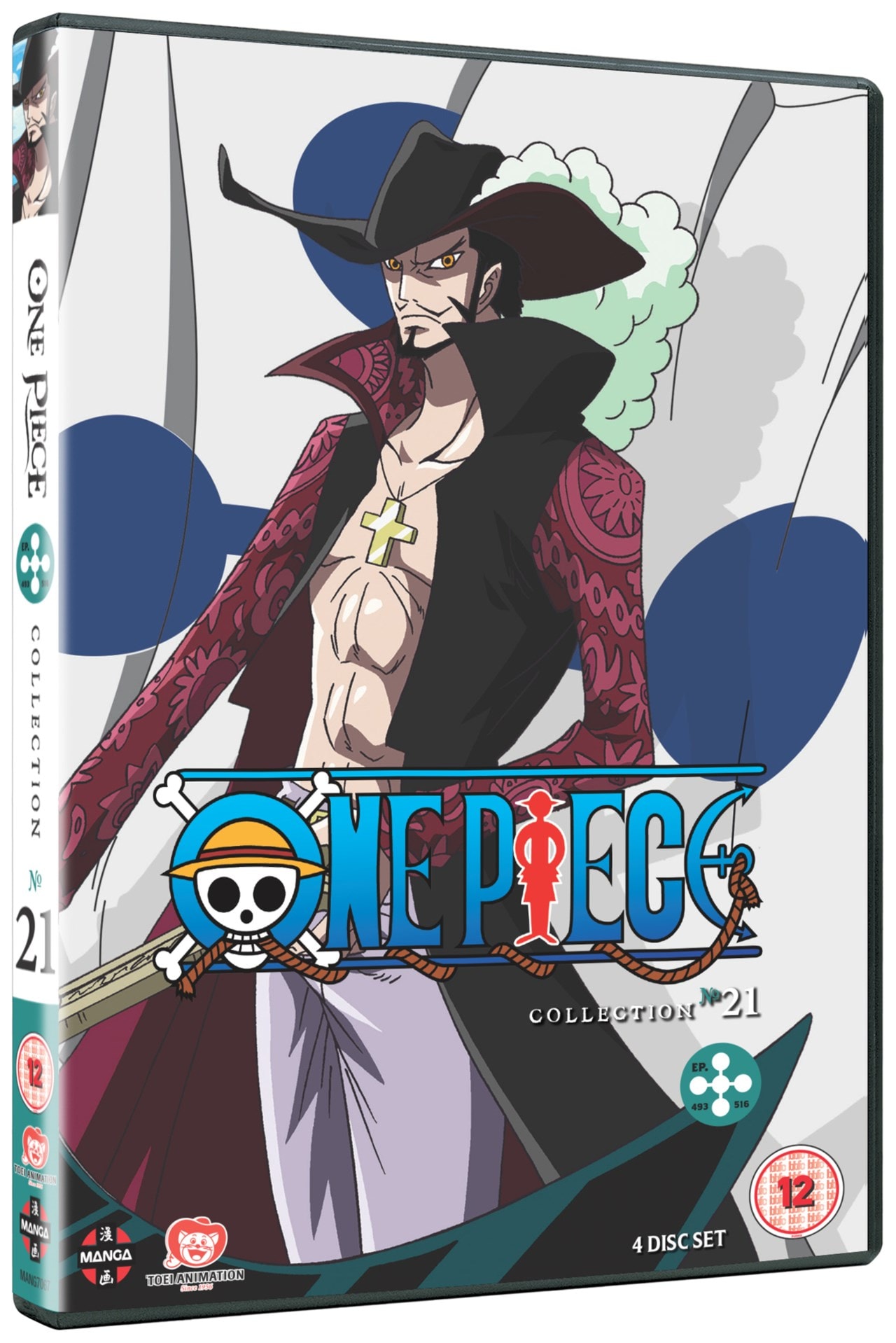 One Piece Collection 21 Uncut Dvd Box Set Free Shipping Over Hmv Store