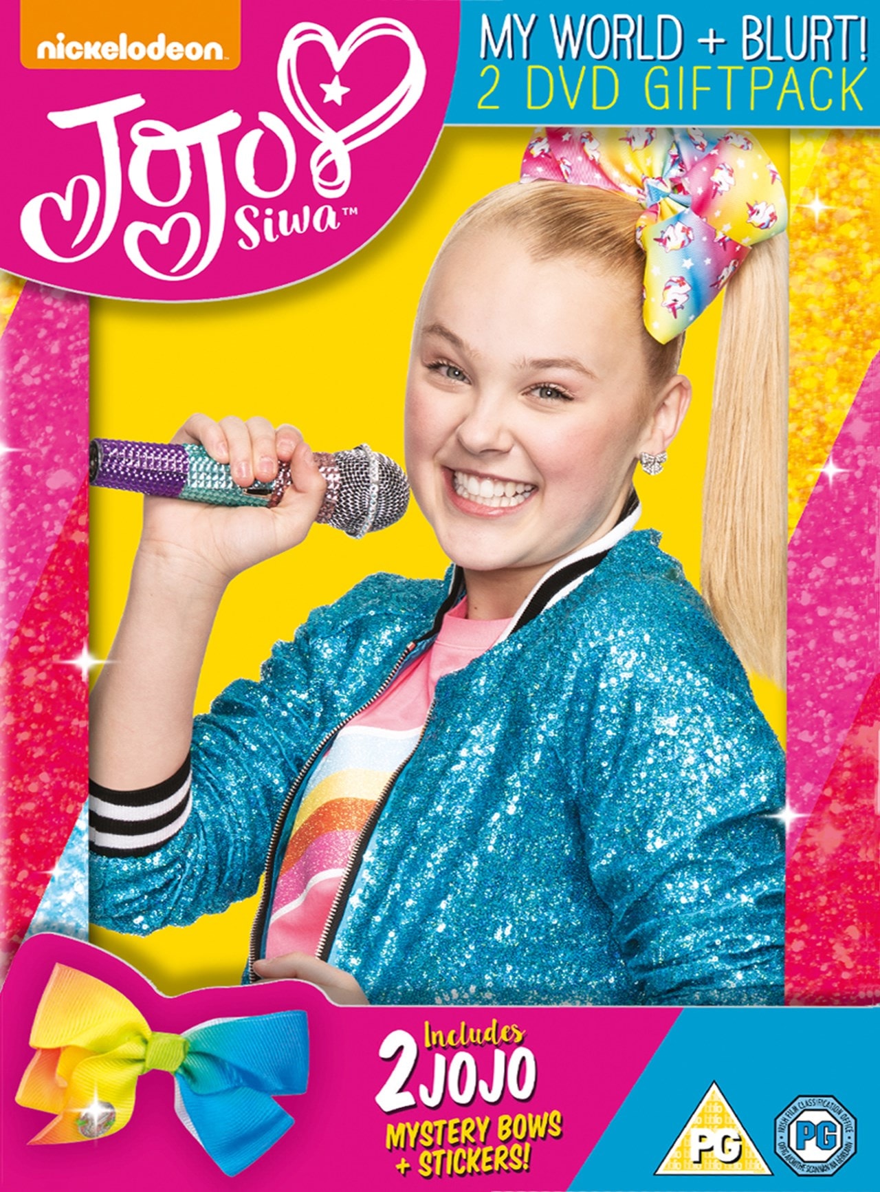 Jojo Siwa My World Blurt Dvd Free Shipping Over Hmv Store