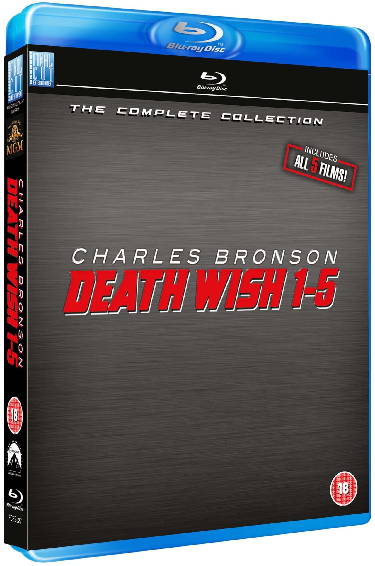 Death Wish 1-5 | Blu-ray Box Set | Free Shipping Over £20 | HMV Store