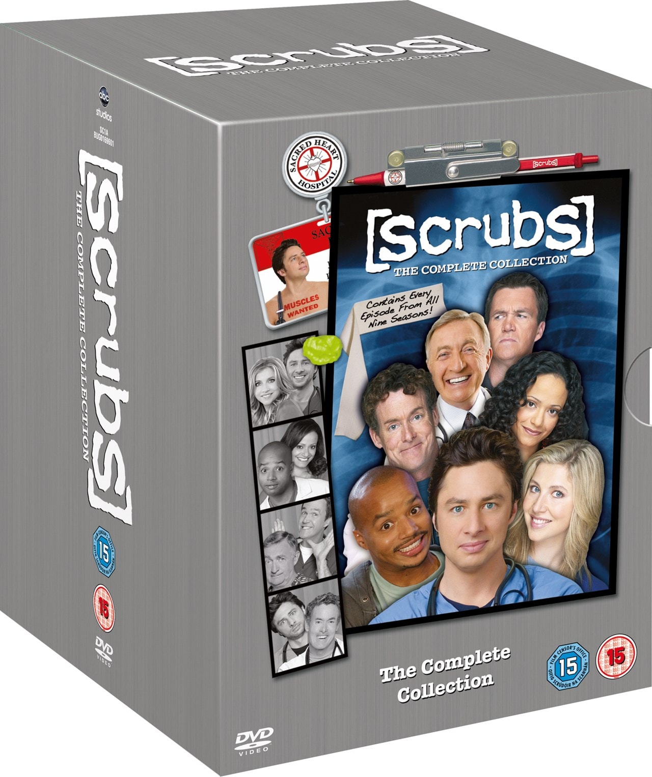 Scrubs The Complete Collection Dvd Box Set Free Shipping Over £20 Hmv Store 