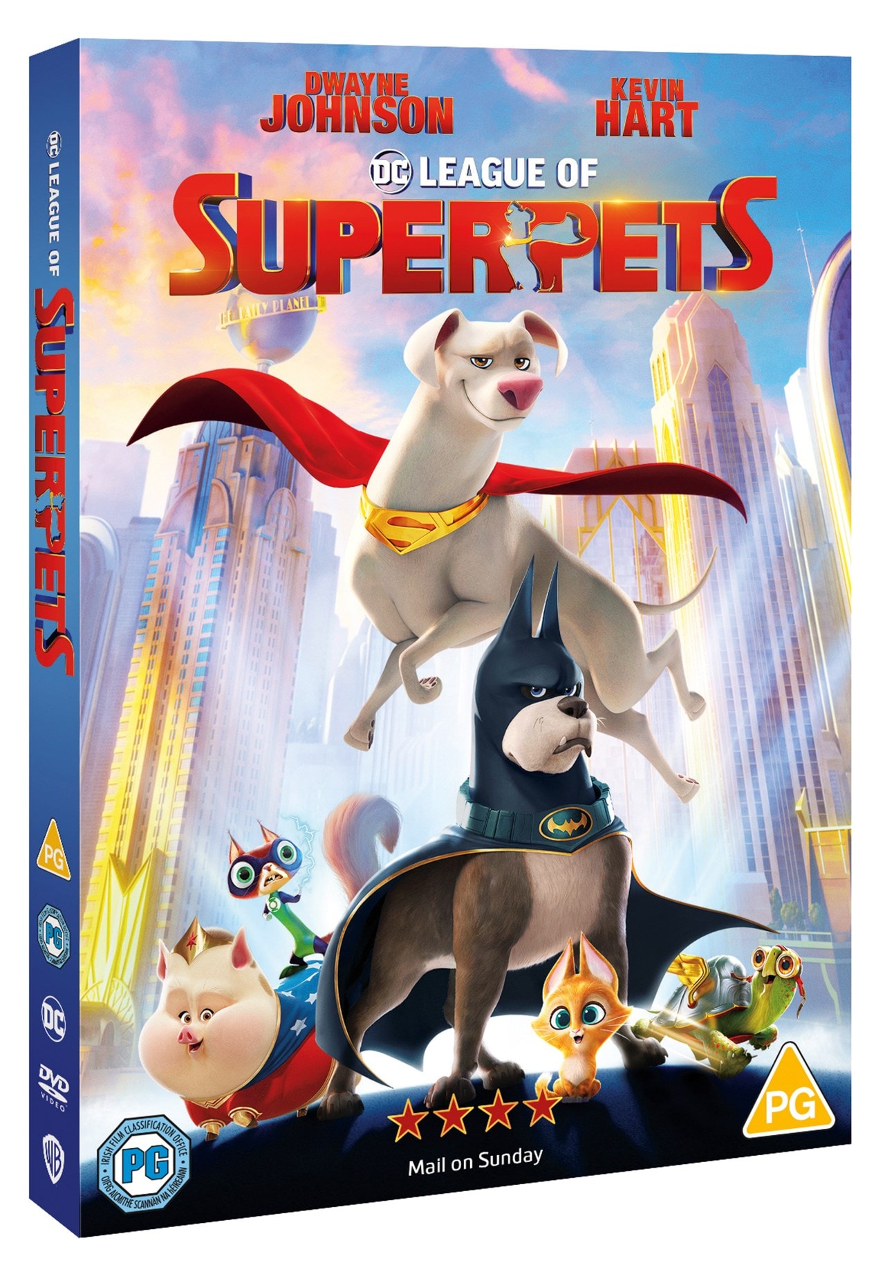 DC League of Super-Pets DVD | 2022 Movie (Kevin Hart Film) | HMV Store