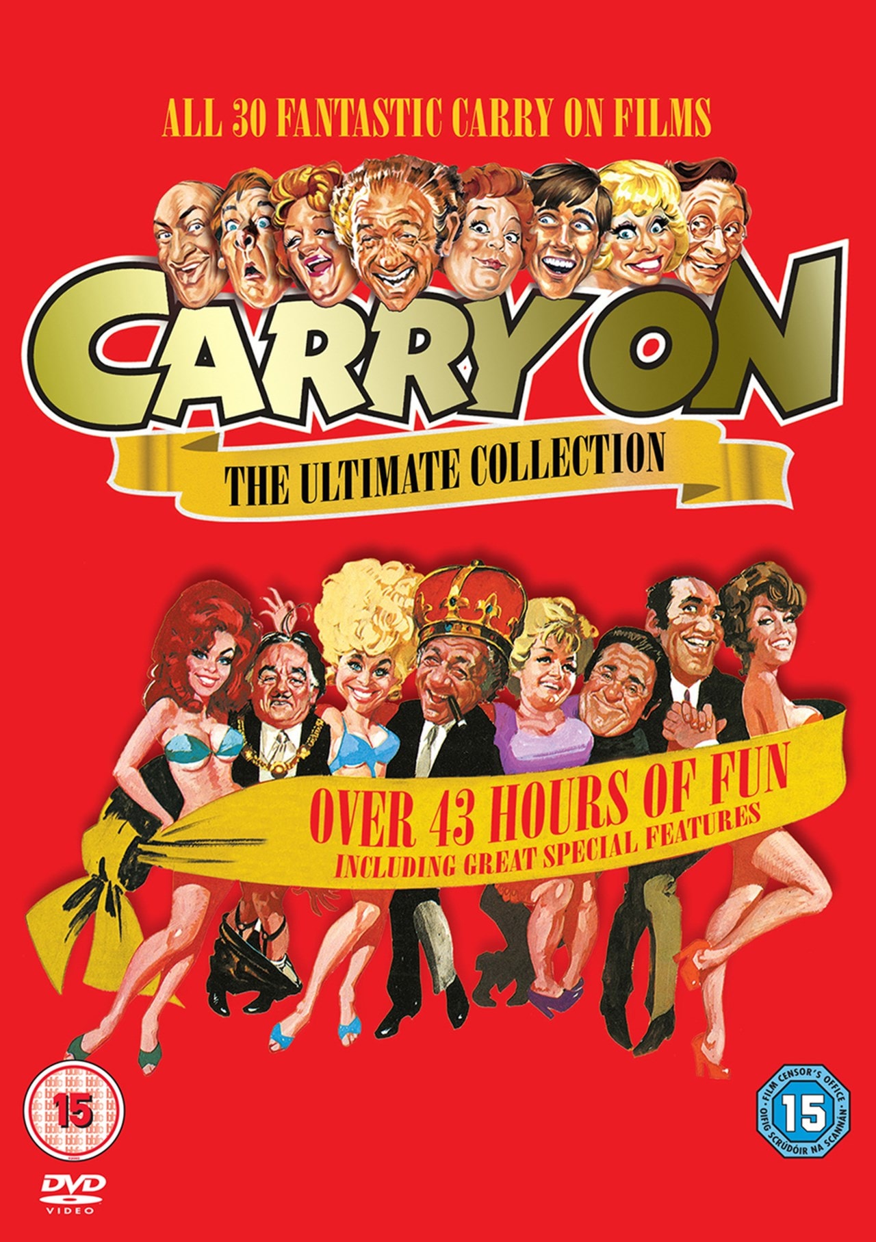 Carry On The Ultimate Collection Dvd Box Set Free Shipping Over Hmv Store