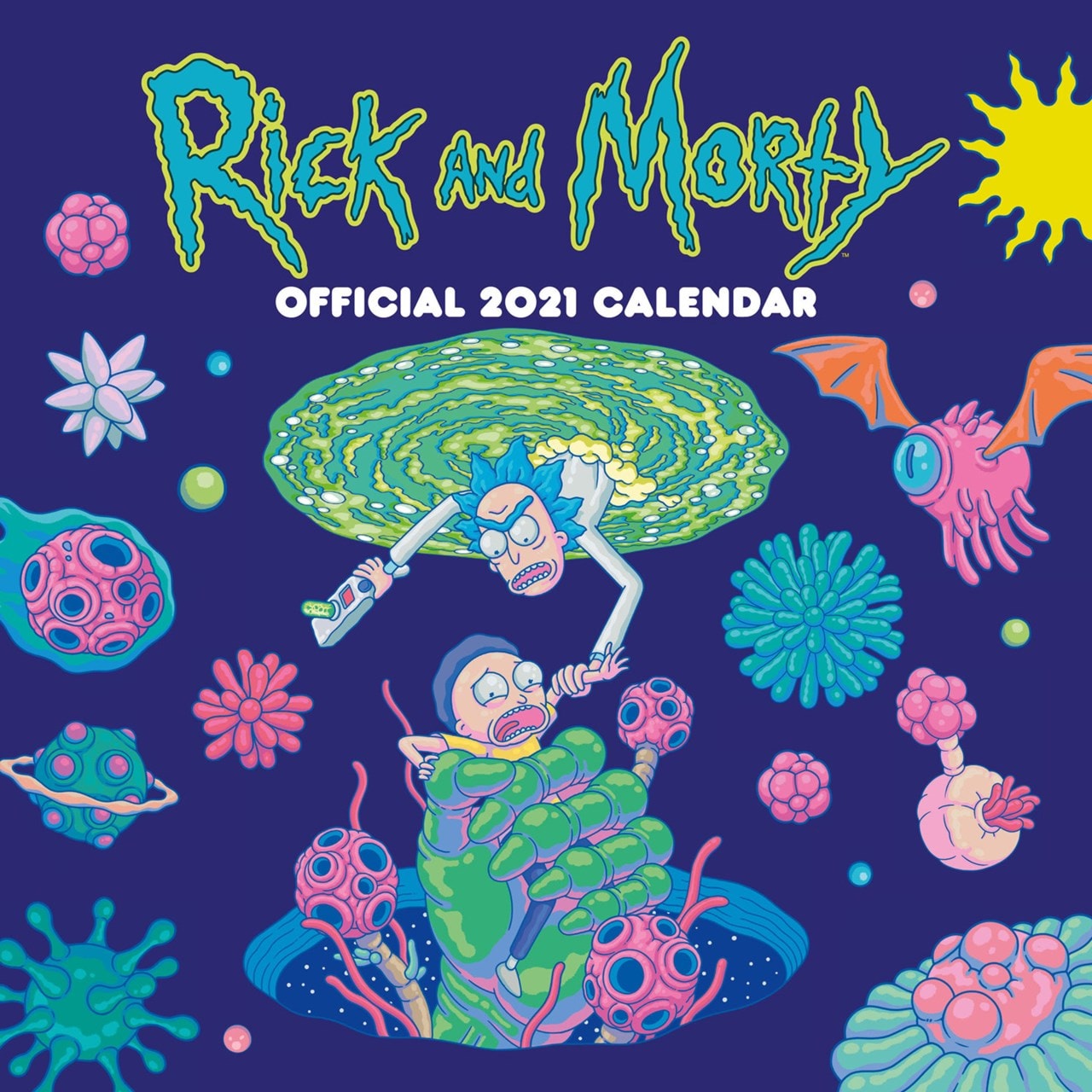 Rick & Morty: Square 2021 Calendar | Calendars | Free shipping over £20