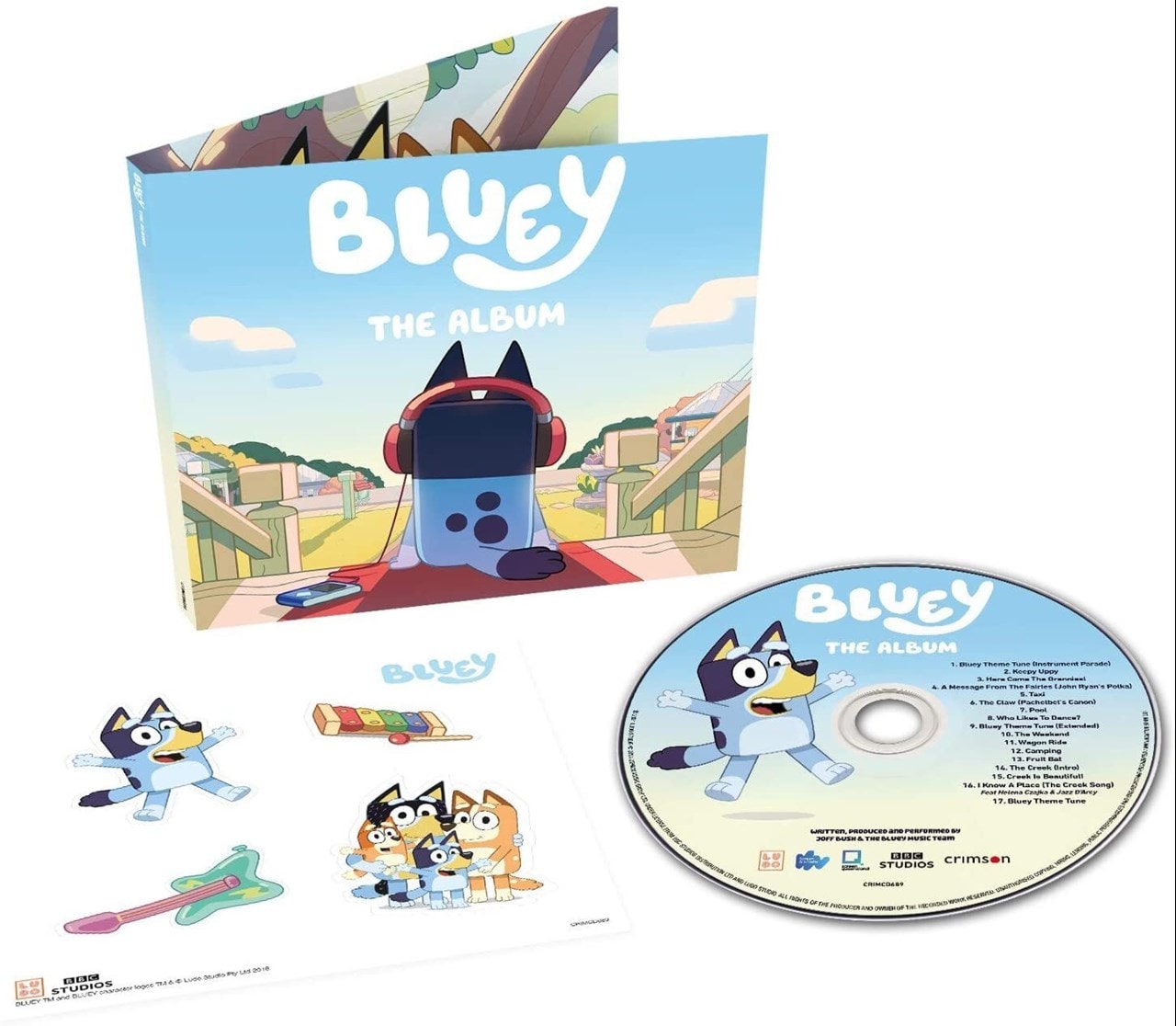 Bluey The Album CD | Music from the Animated Cartoon | HMV Store