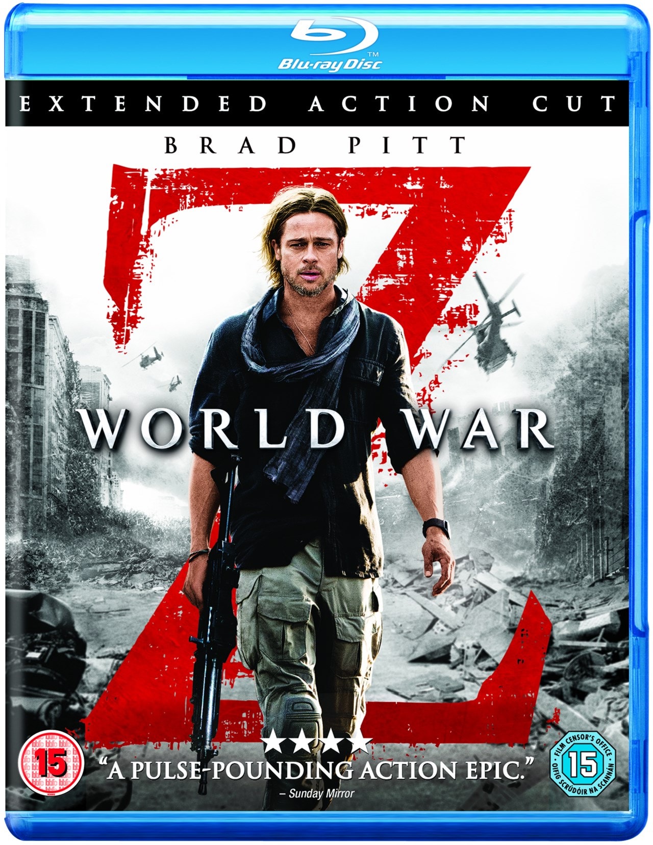 World War Z: Extended Action Cut | Blu-ray | Free shipping over £20 ...