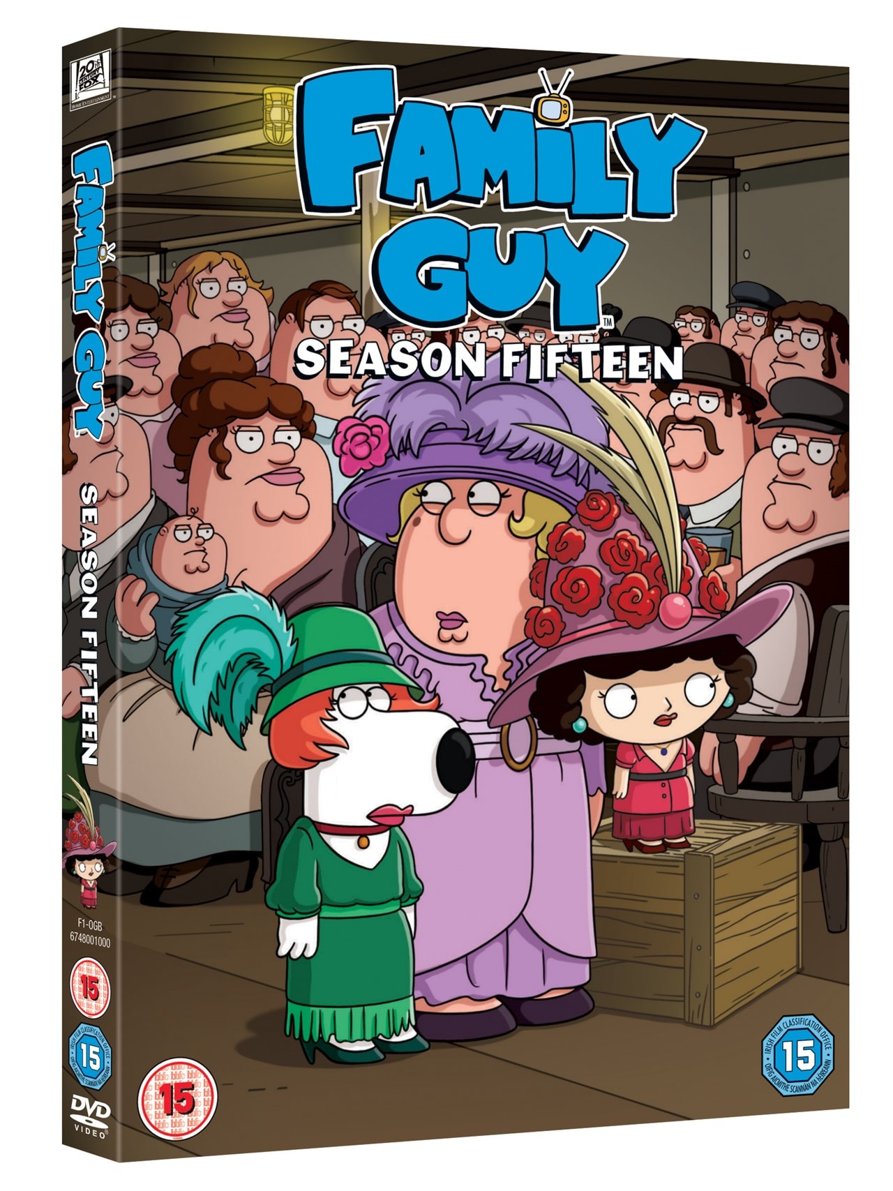 Family Guy: Season Fifteen | DVD Box Set | Free Shipping Over £20 | HMV ...